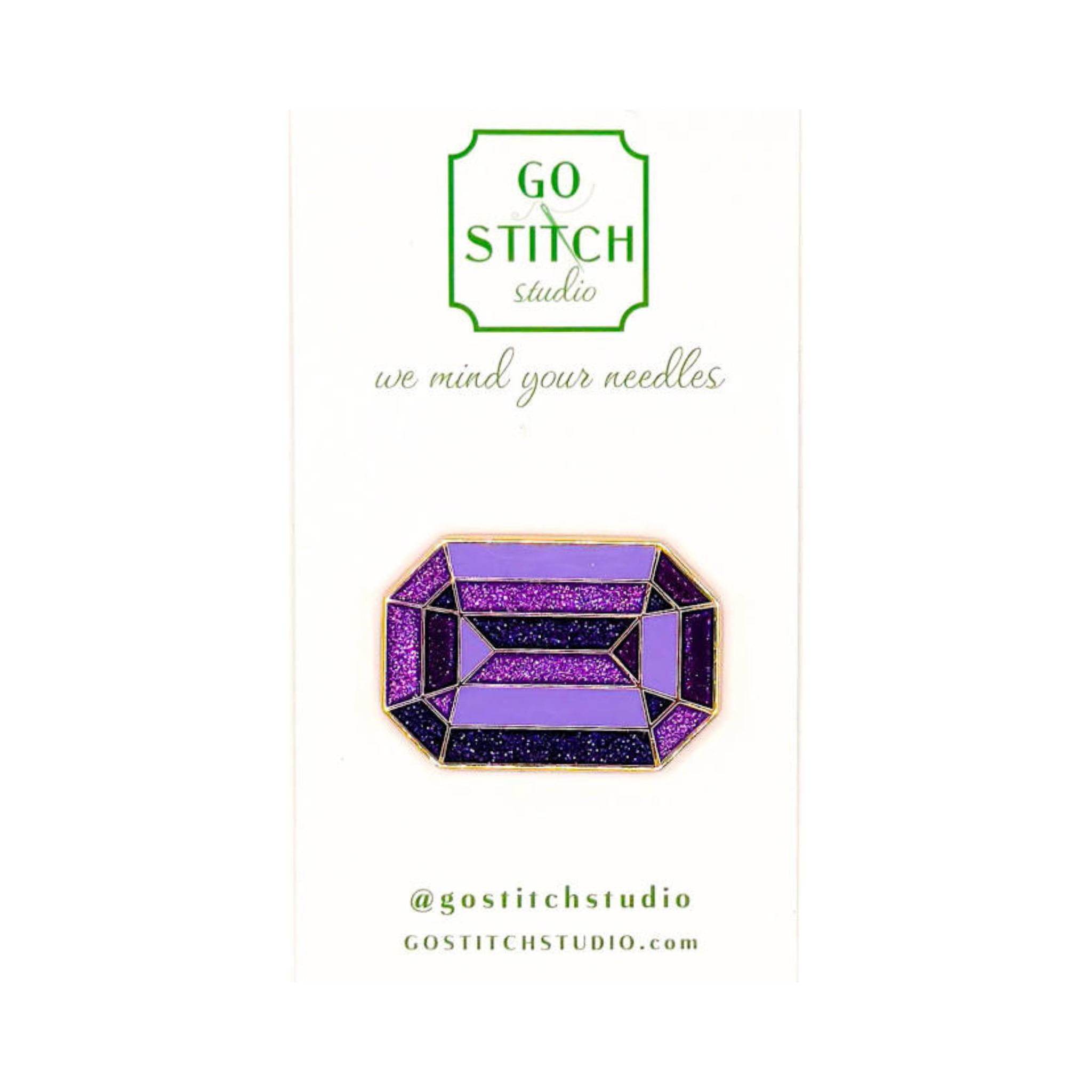 Amethyst "The Duchess" Needle Minder