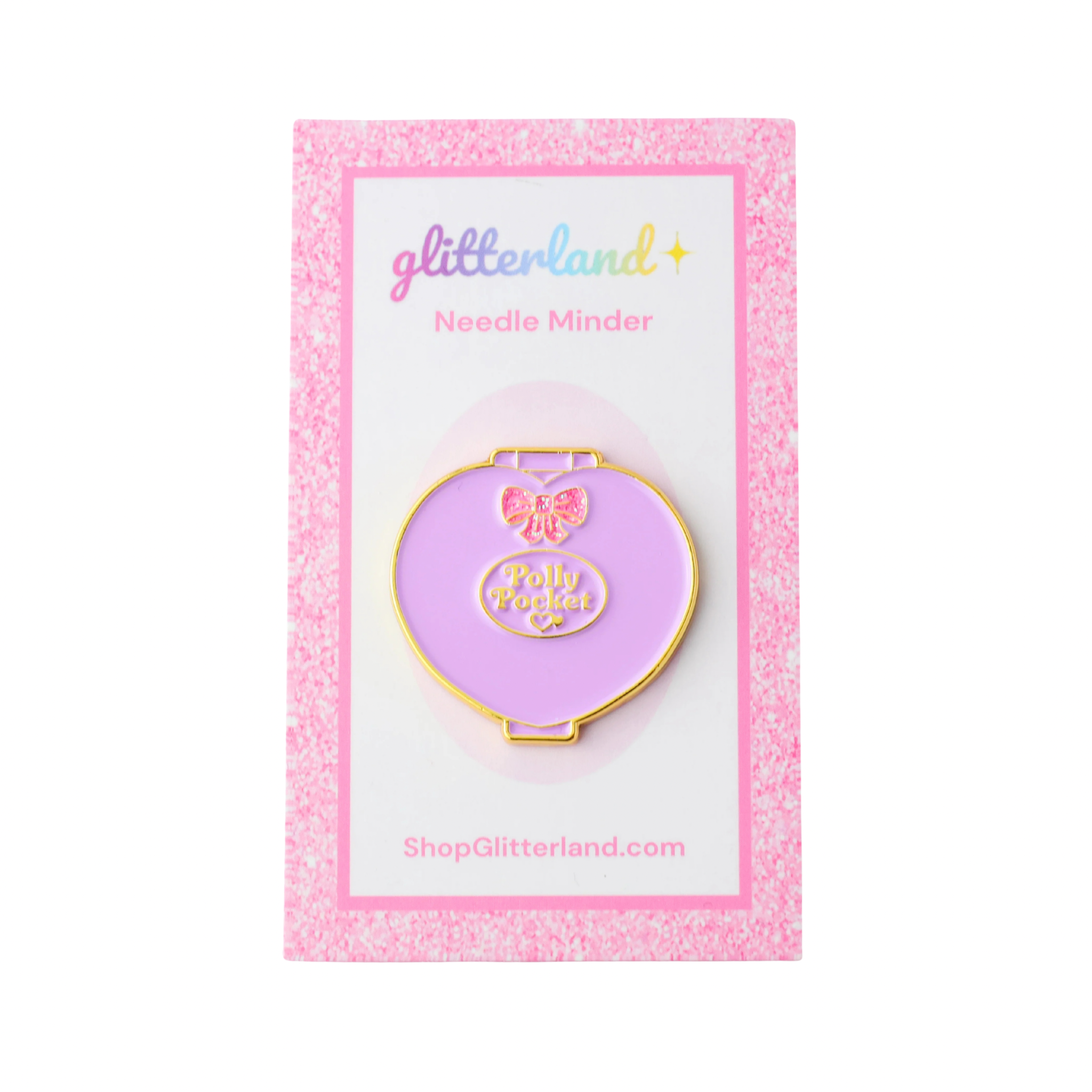 Pink Compact Needle Minder