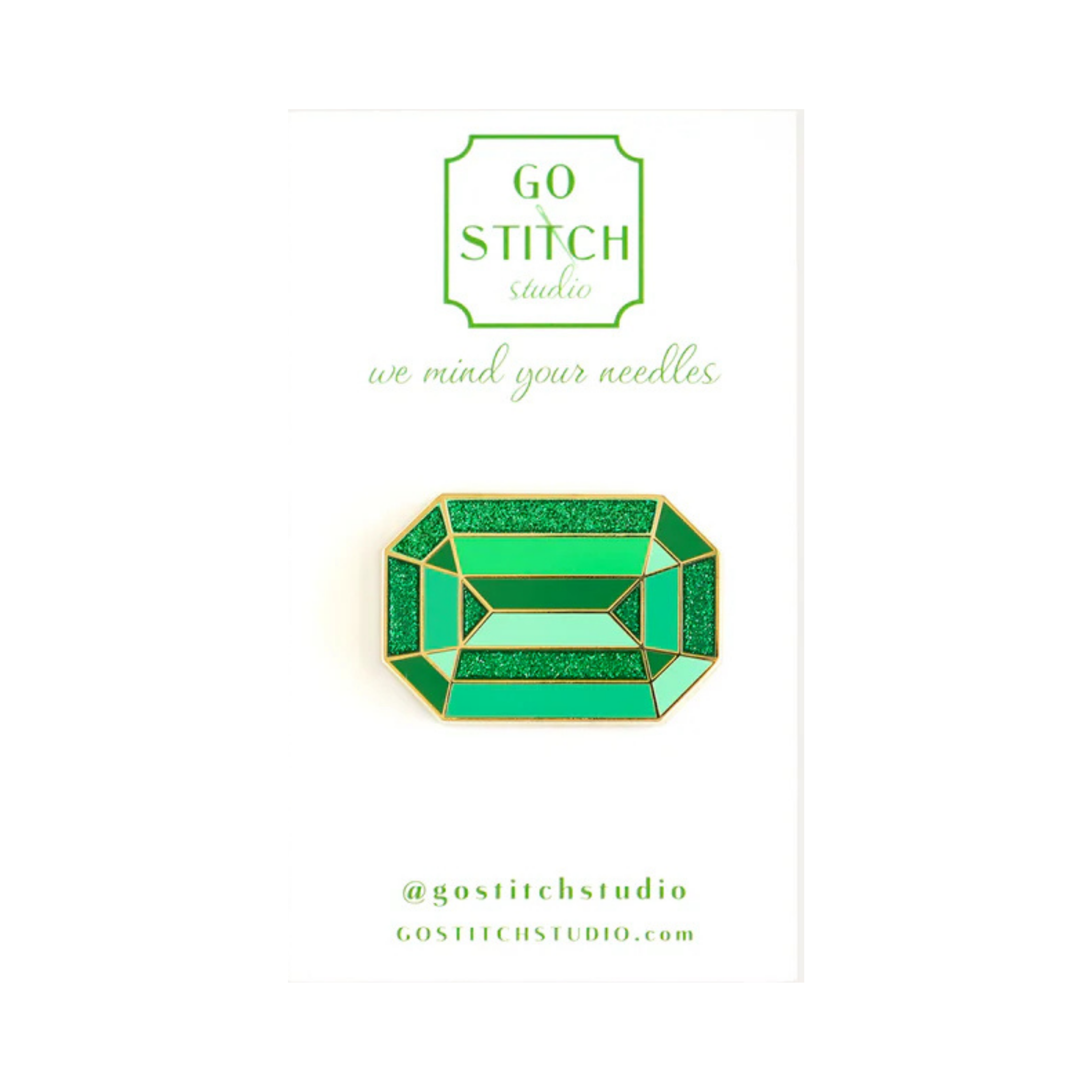 Green Diamond "The Dresden" Needle Minder