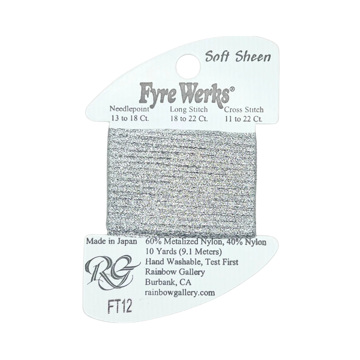 Fyre Werks FT12 Pewter