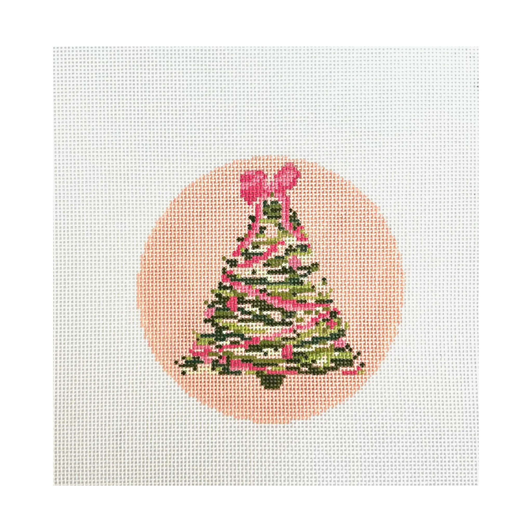 Pink Tree Ornament