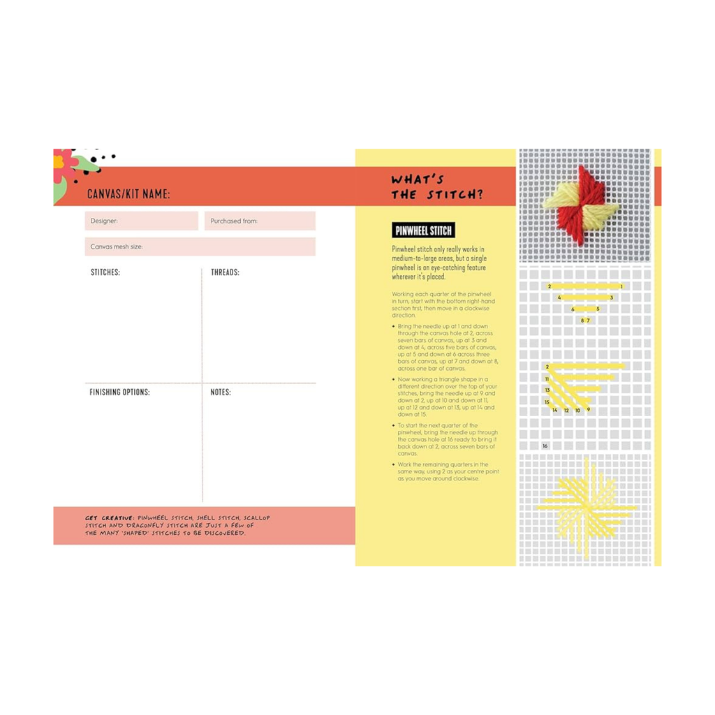 Needlepoint Journal — Track & Record Your Stitching Projects