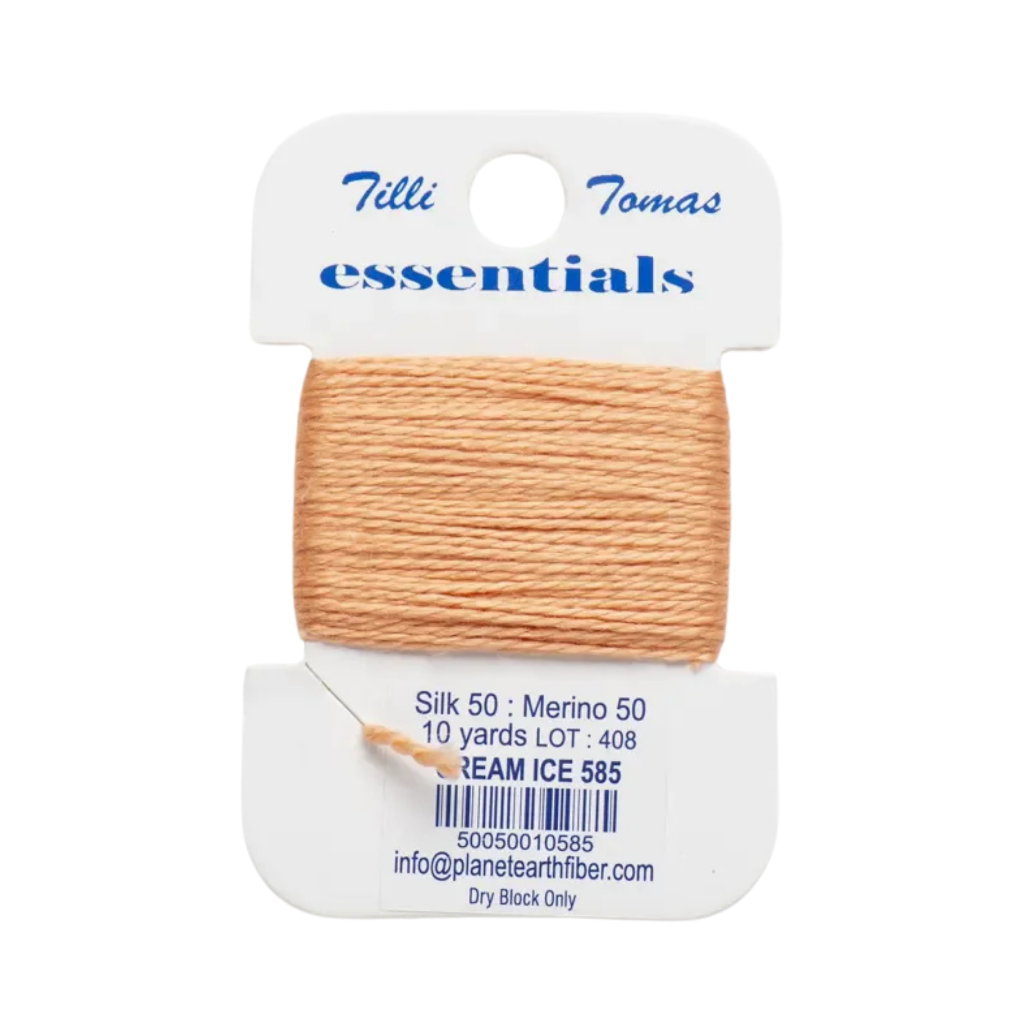 Essentials Card 585 Cream Ice