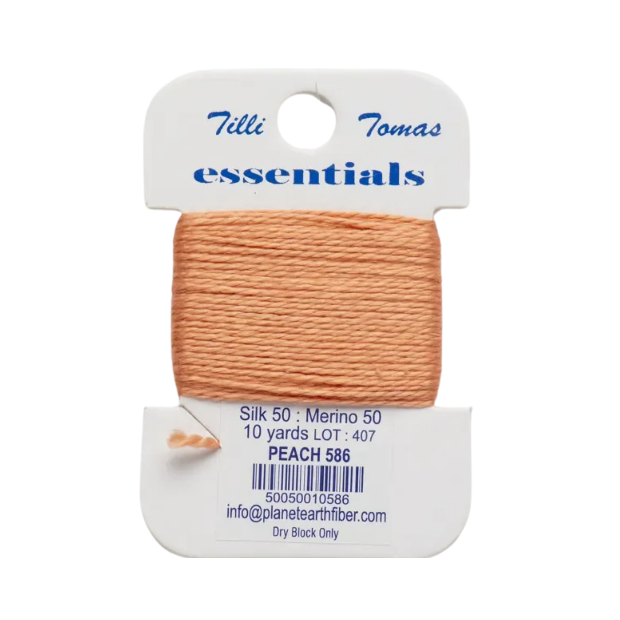 Essentials Card -  586 Peach