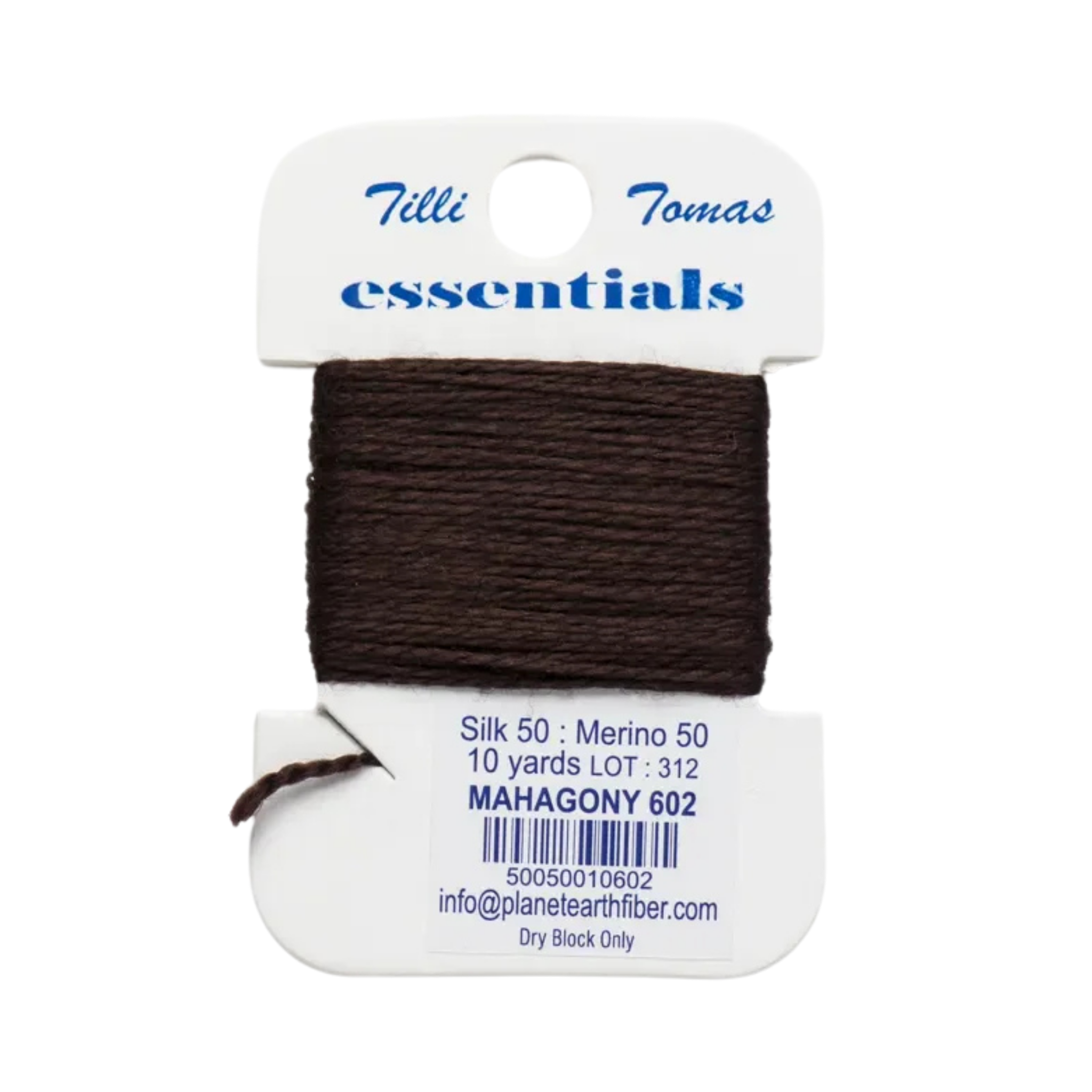 Essentials Card - 602 Mahogany
