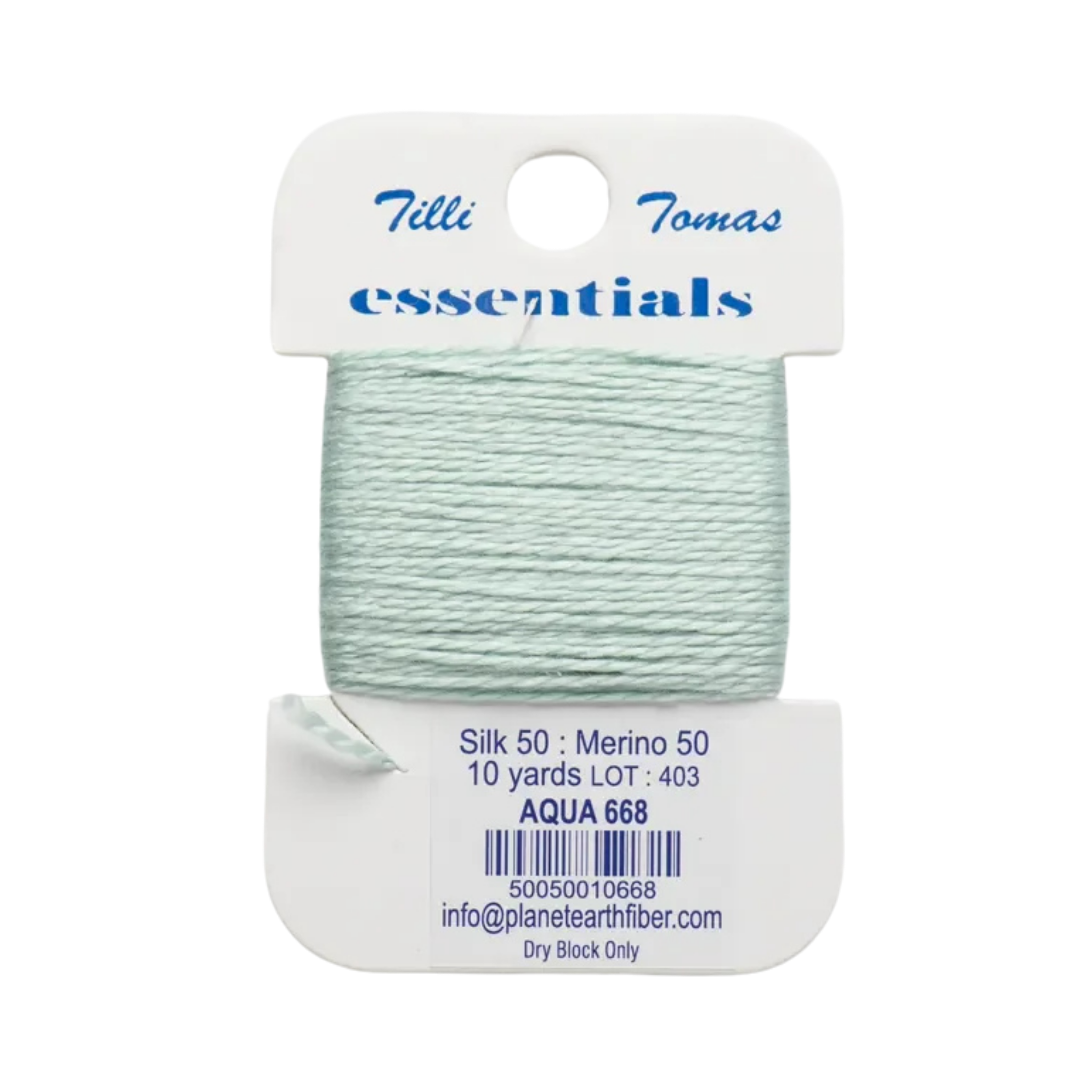 Essentials Card 668 Aqua
