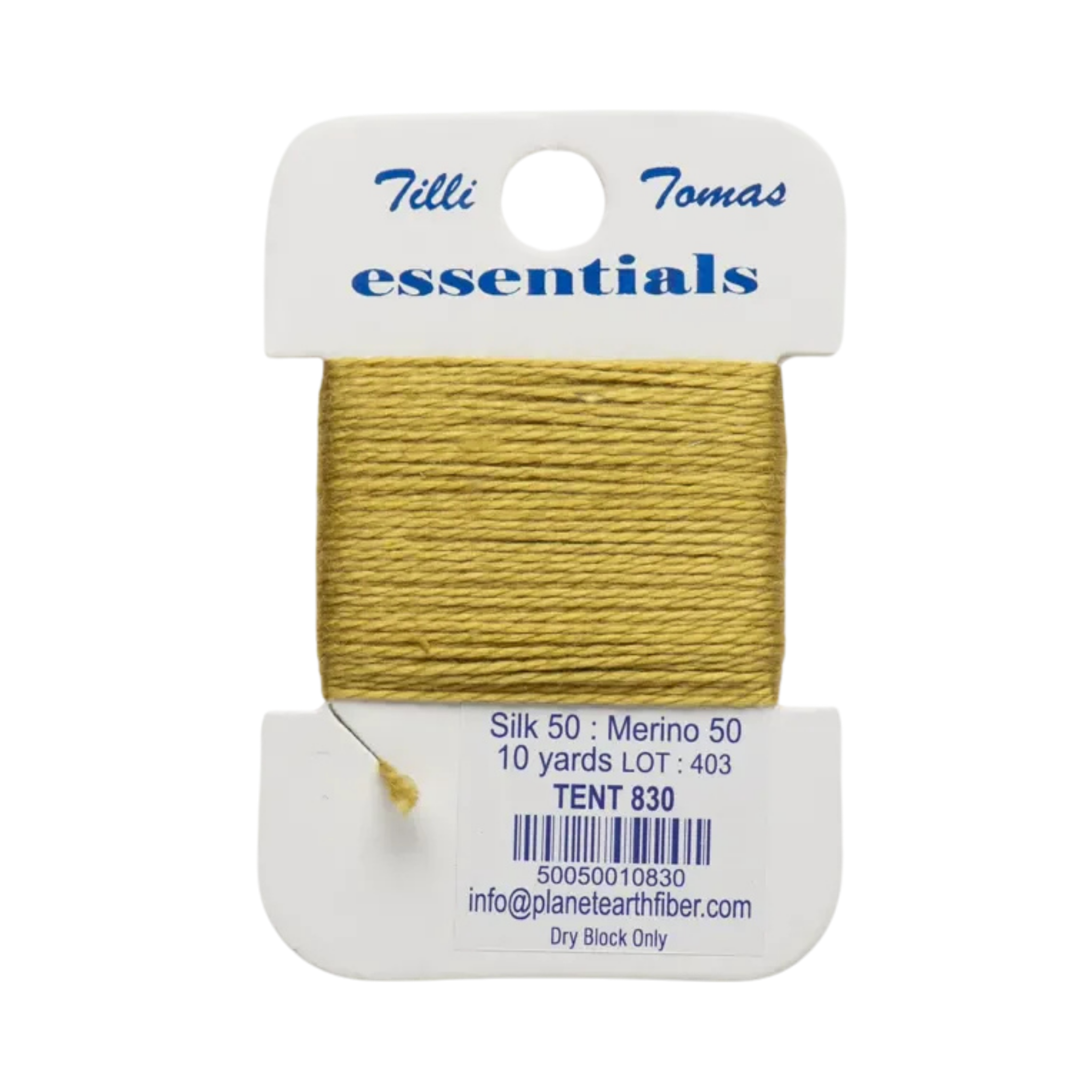 Essentials Card - 830 Tent