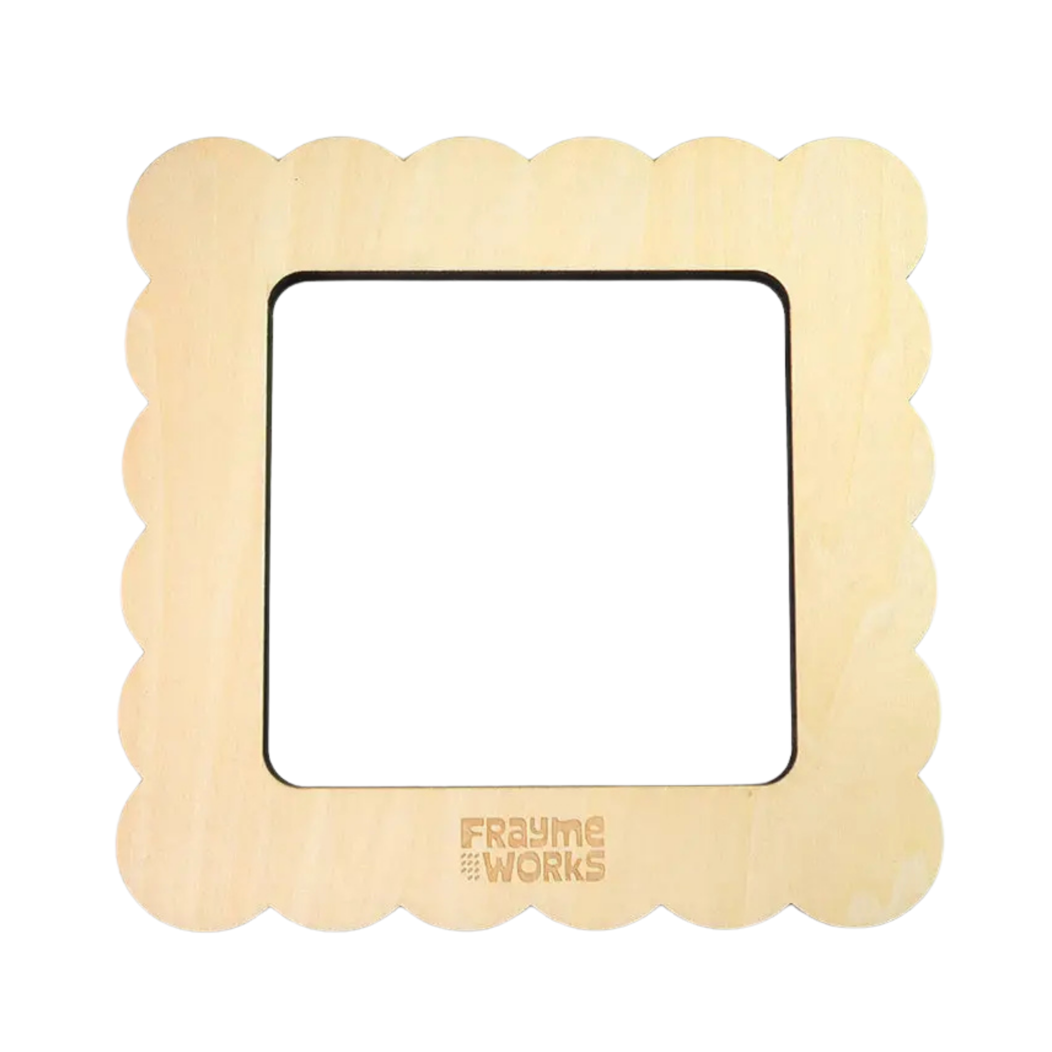 Scallop Square Medium Needlepoint Stretcher Frame