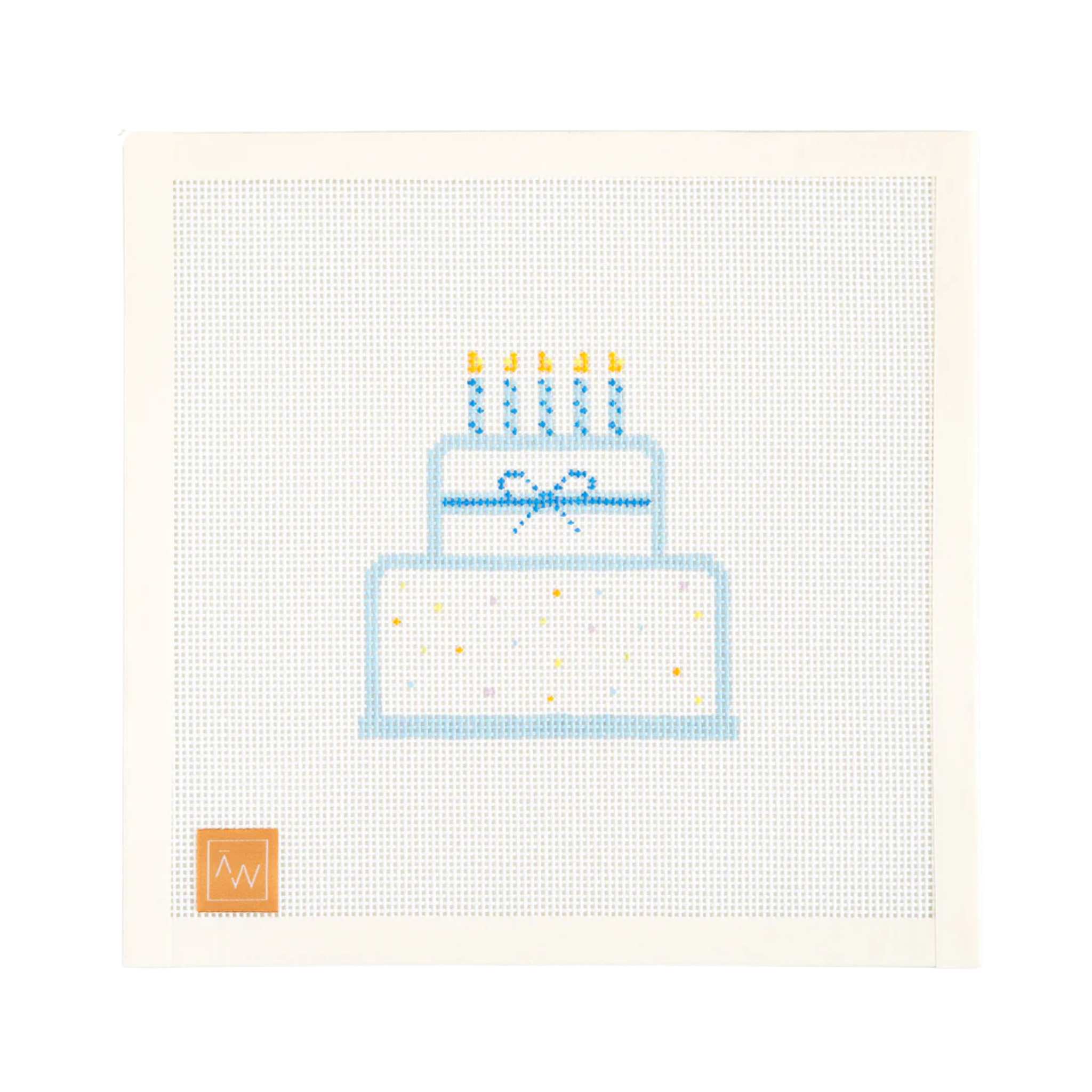 Blue Birthday Cake
