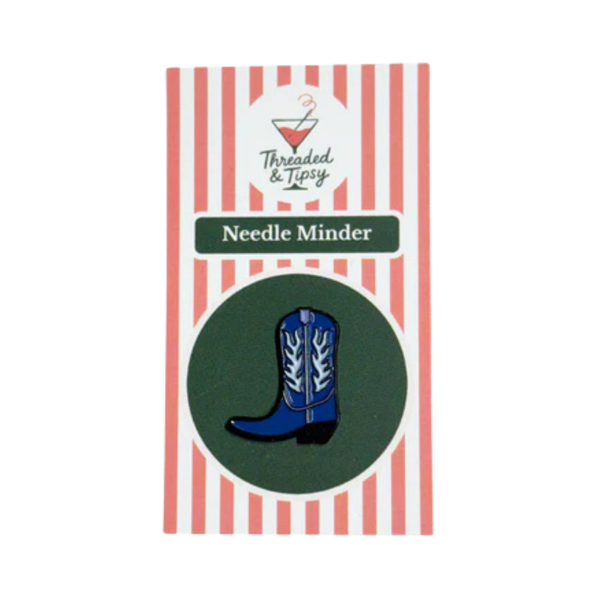 Blue Boot Needle Minder