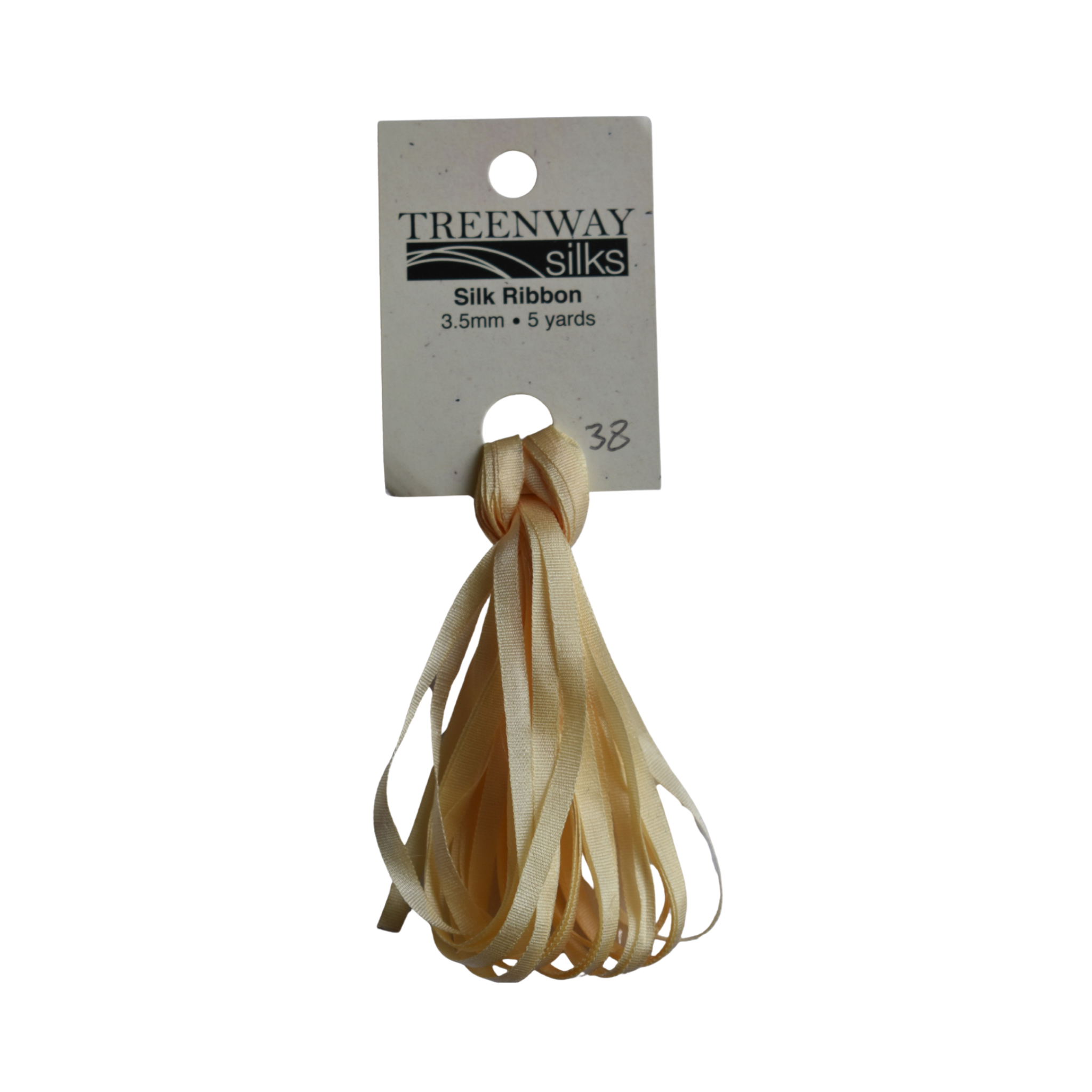 Treenway Silks - 0038 Narcissus Silk Ribbon