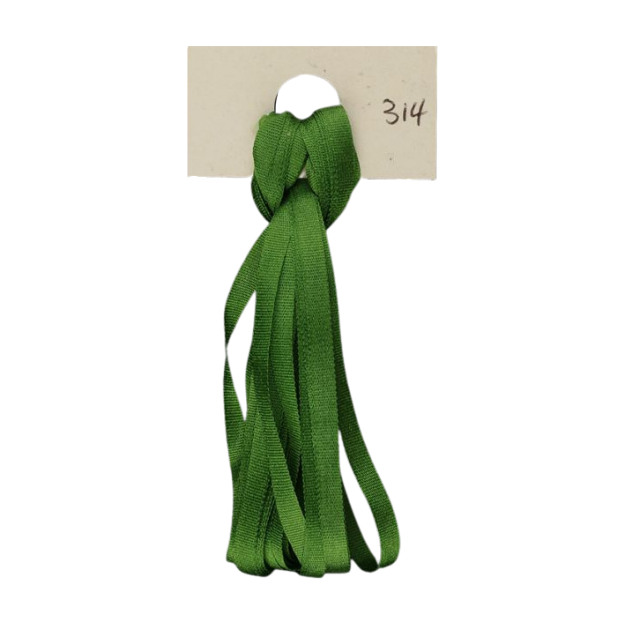 Treenway Silks - 0314 Leap Frog Silk Ribbon
