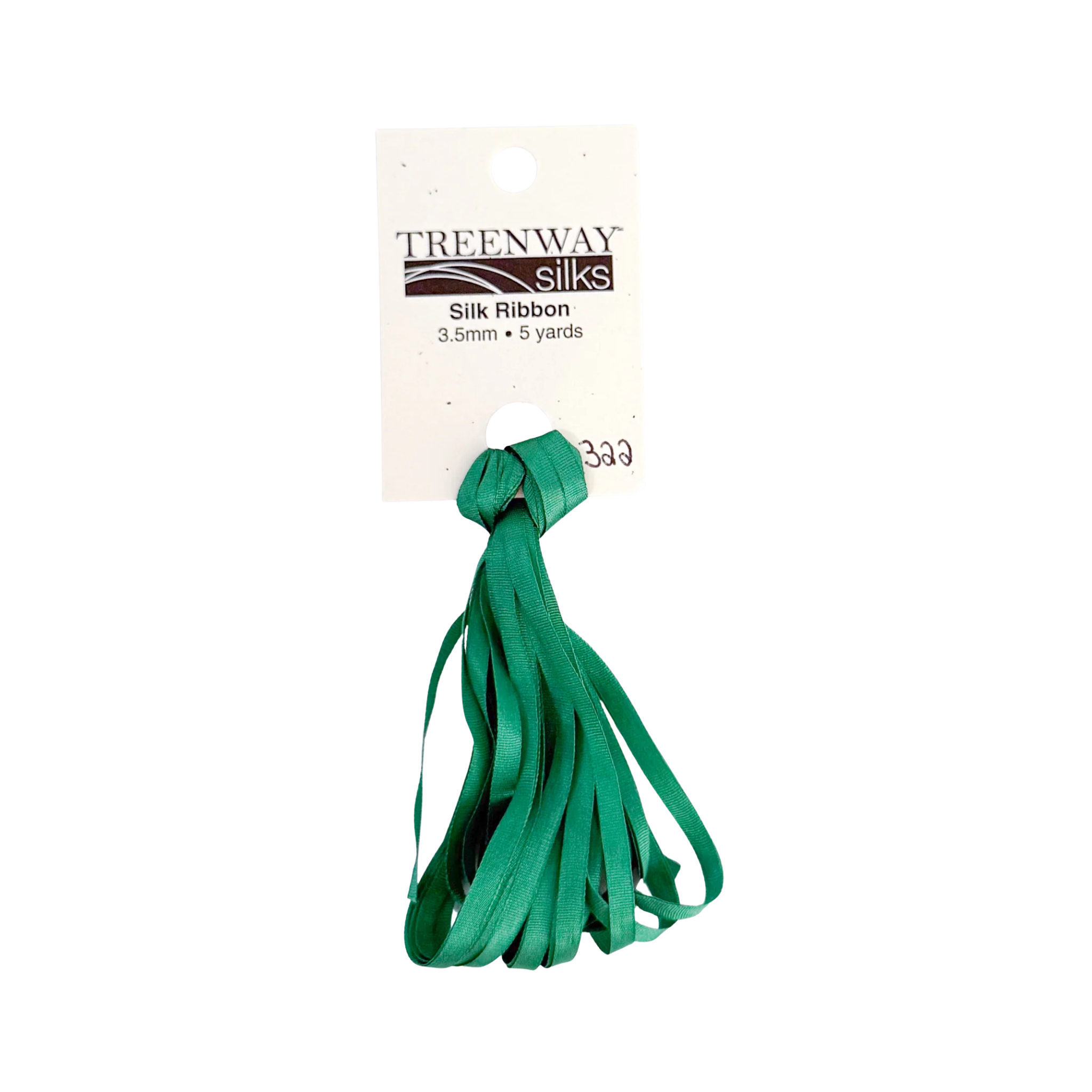 Treenway Silks - 0332 Holly Silk Ribbon