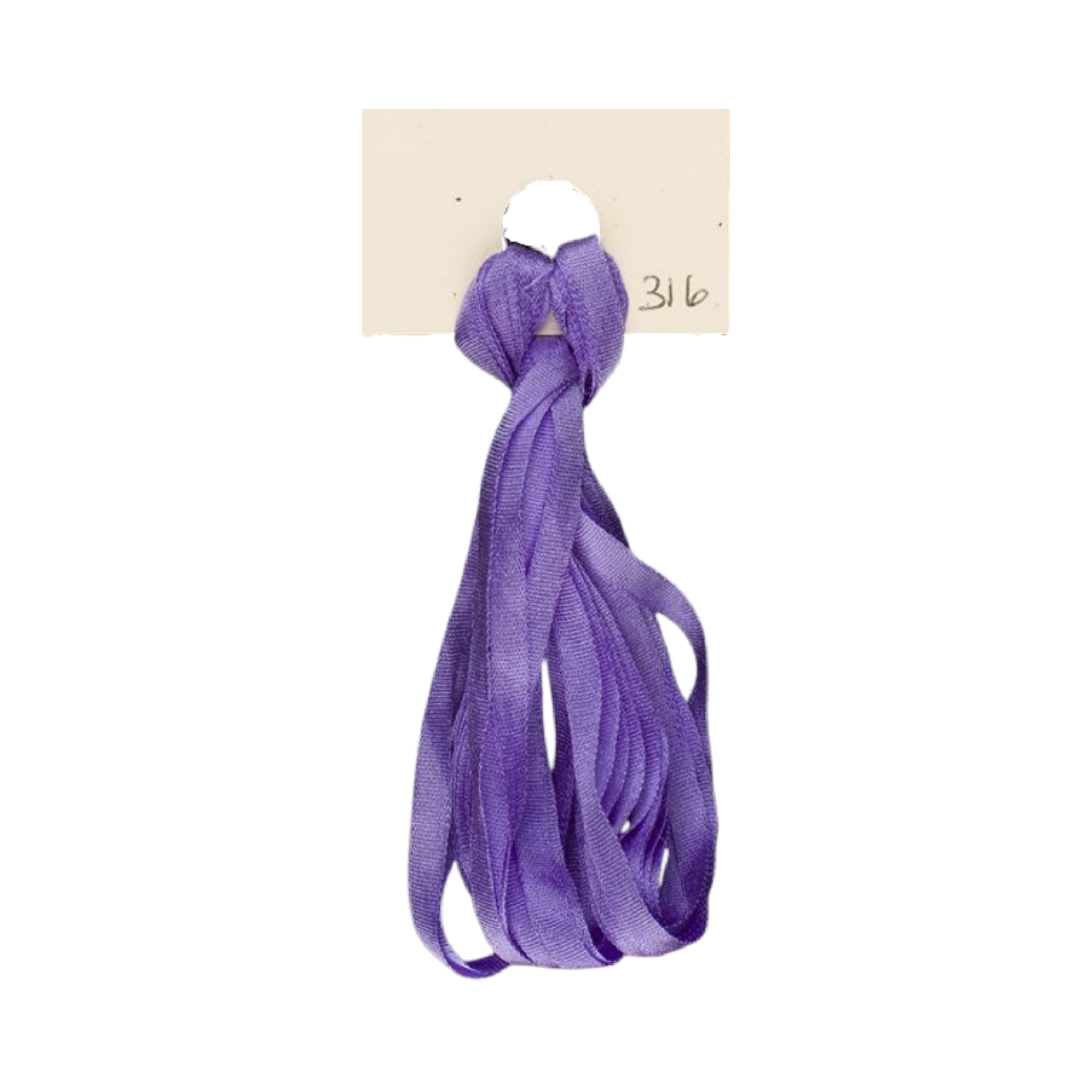 Treenway Silks - 0316 My Mom's Iris Silk Ribbon