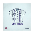 TCU Guayabera Needlepoint Ornament