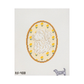 Golden Retriever Flower Cameo