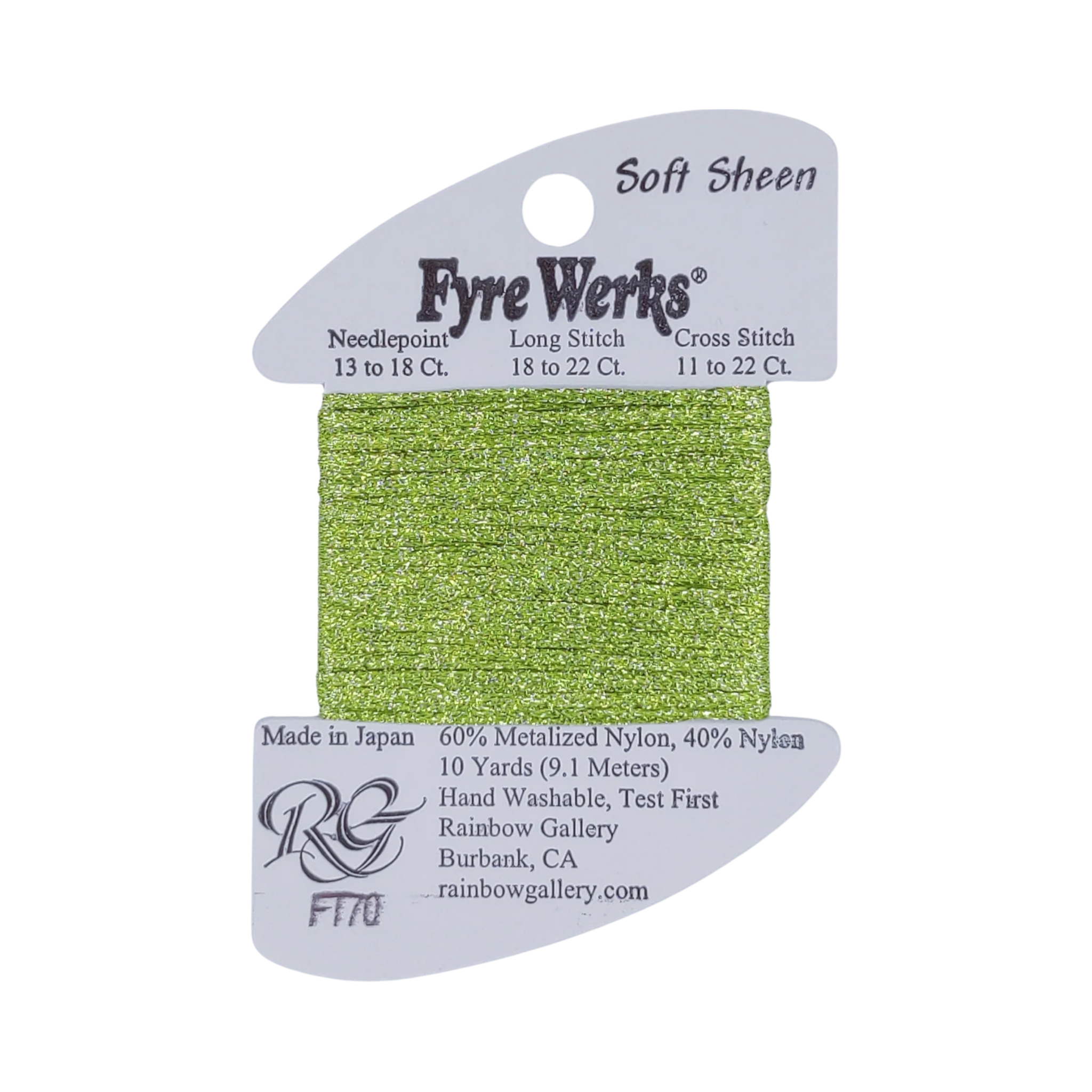 Fyre Werks FT70 Chartreuse
