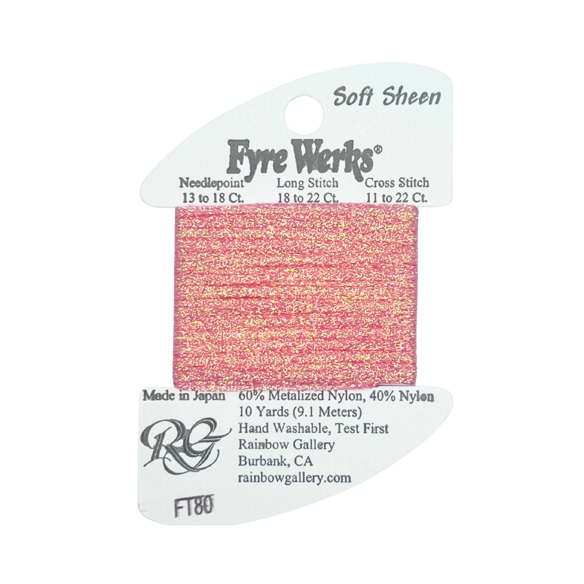 Fyre Werks FT80 Pink Pearl