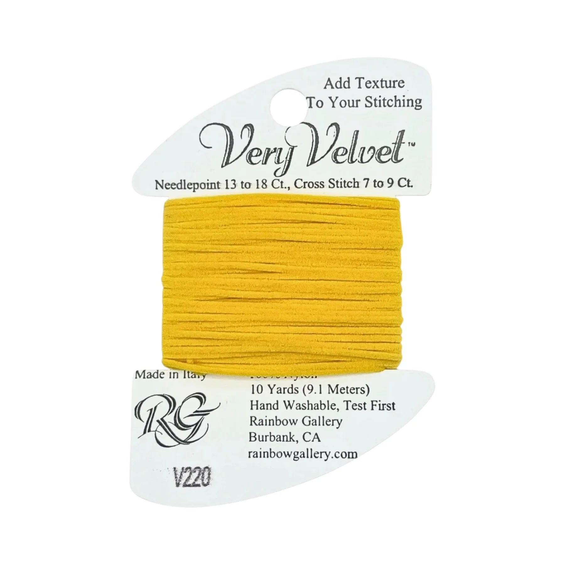 Very Velvet V220 Yellow