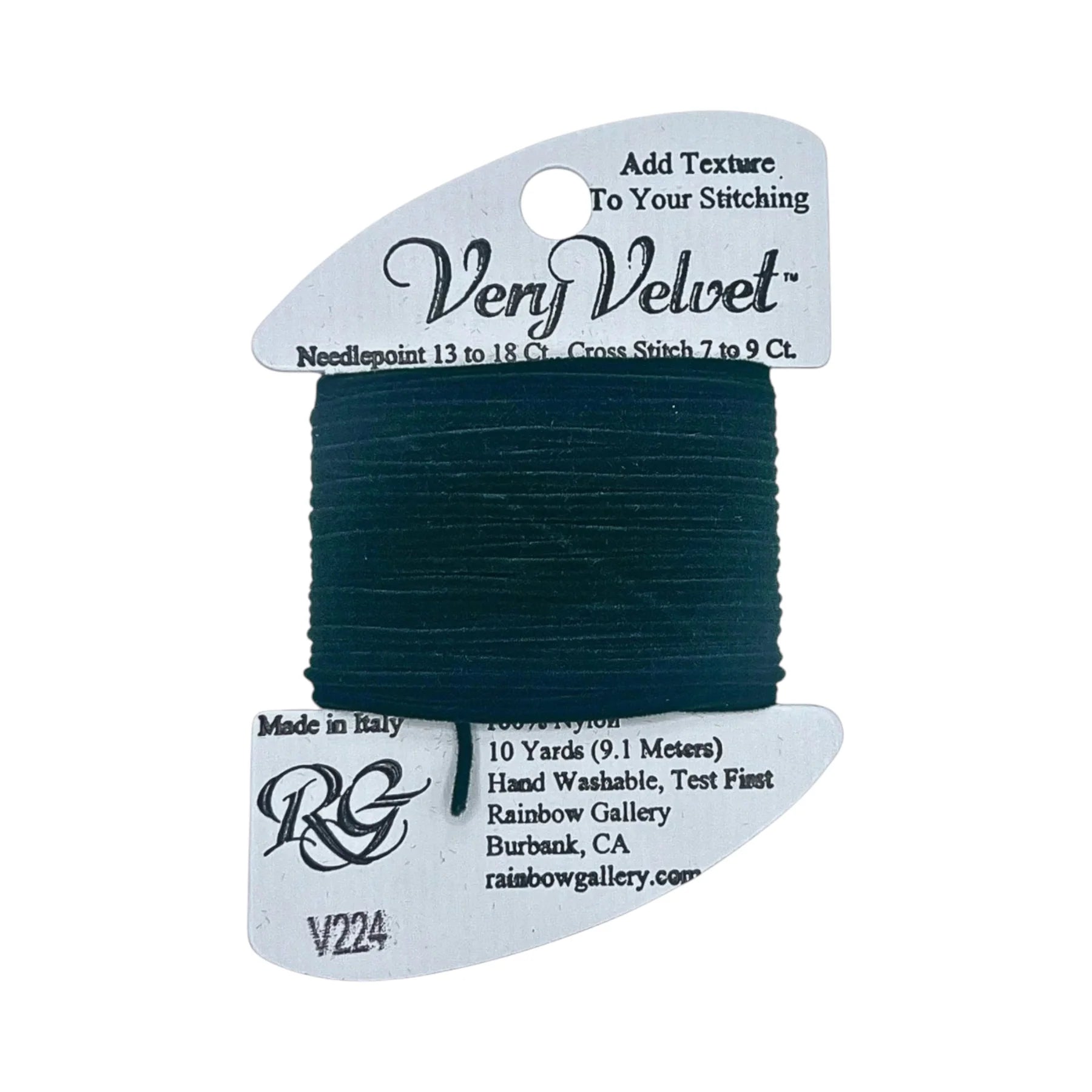 Very Velvet V224 Midnight Green