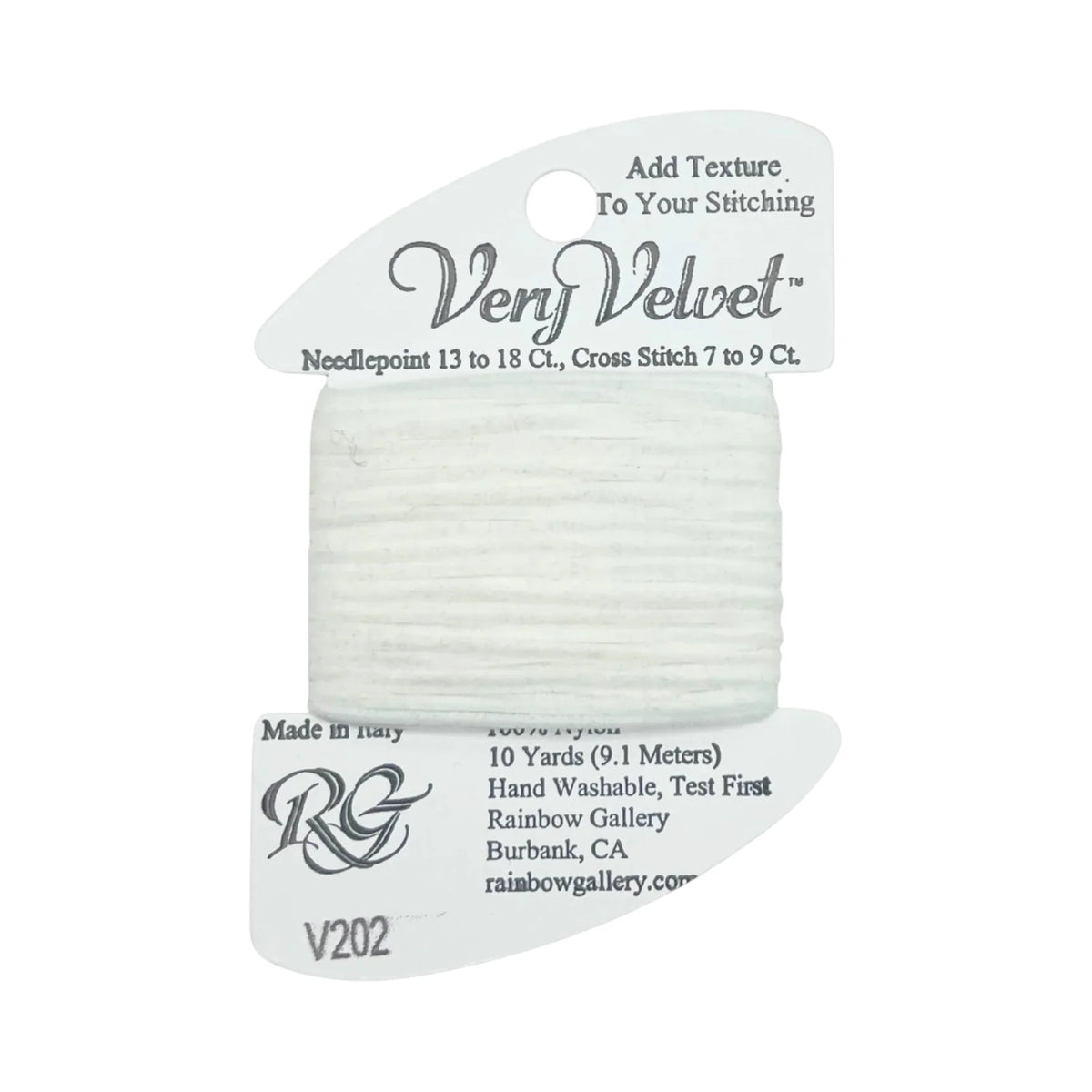 Very Velvet V202 White