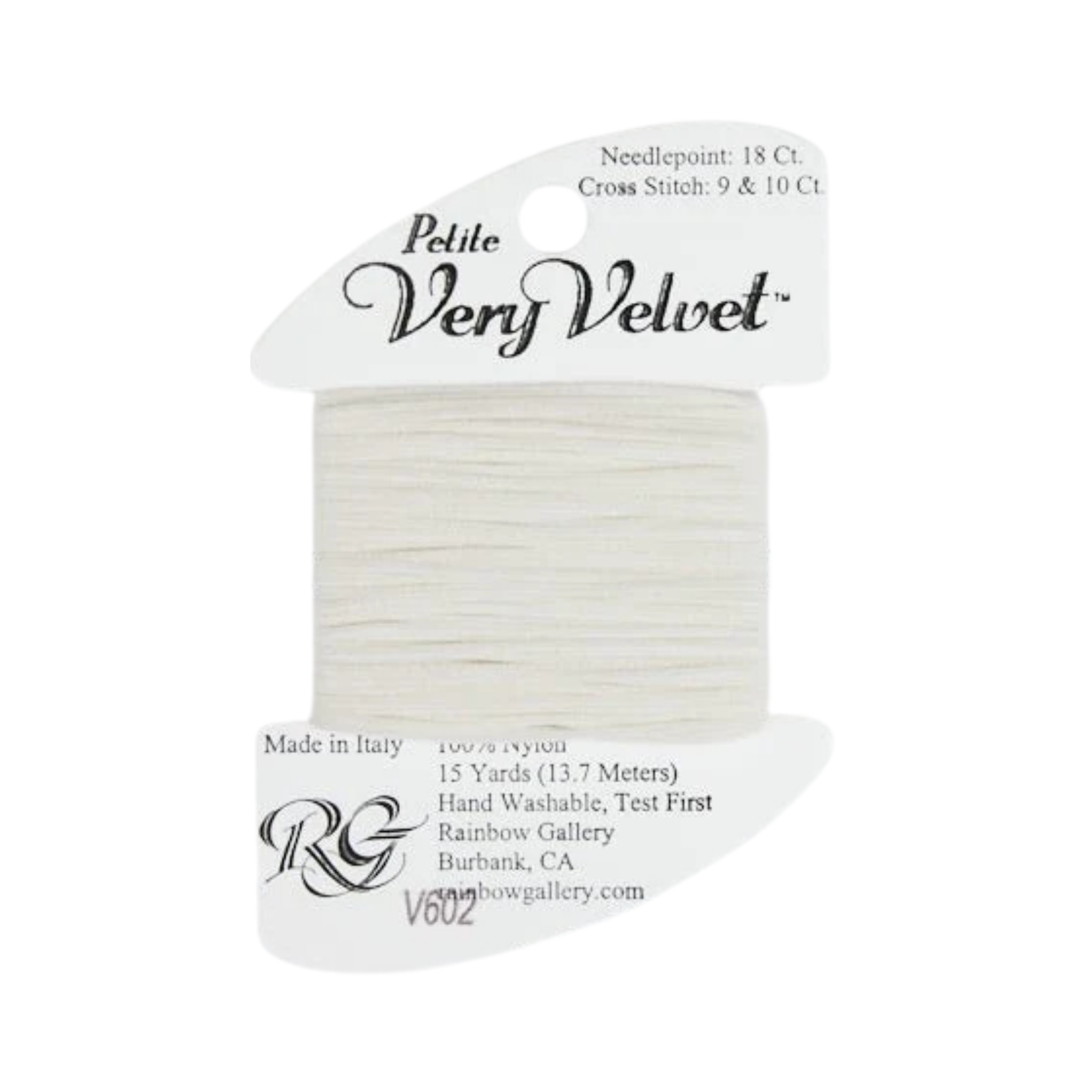 Petite Very Velvet V602 White