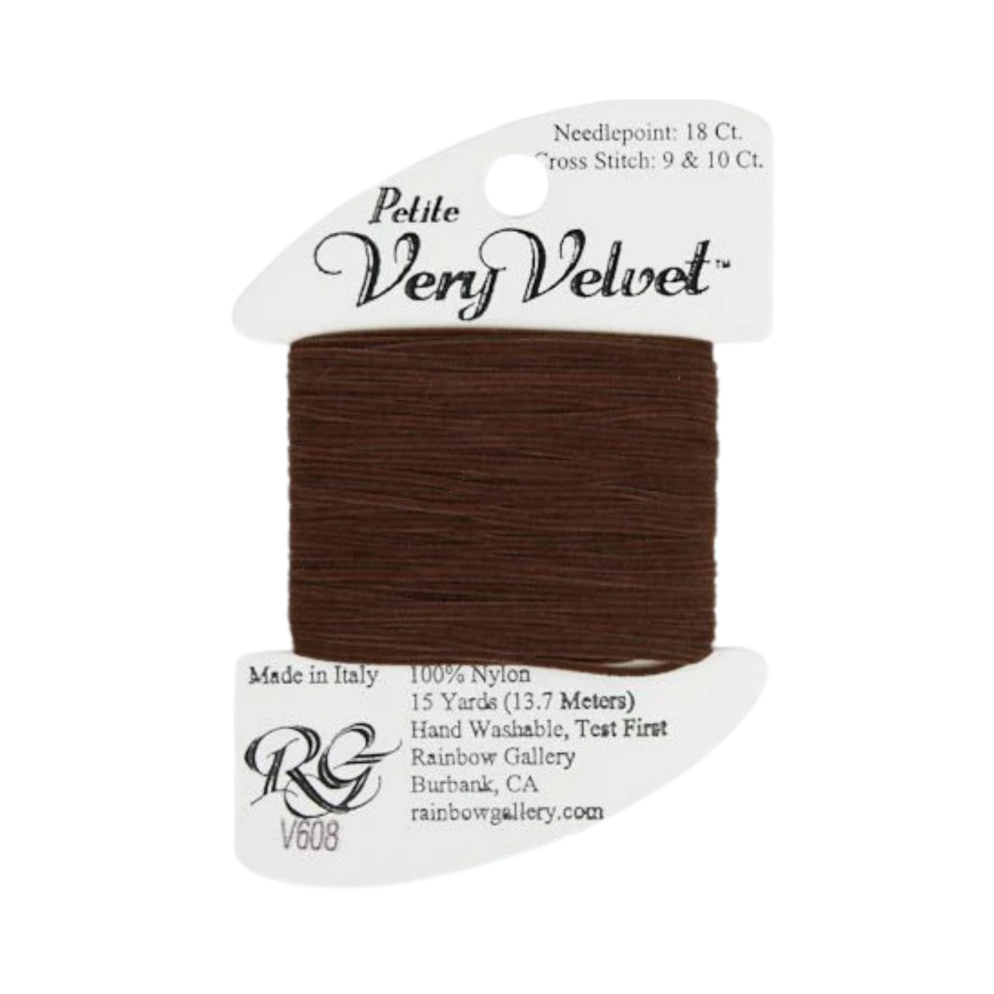 Petite Very Velvet V608 Dark Brown