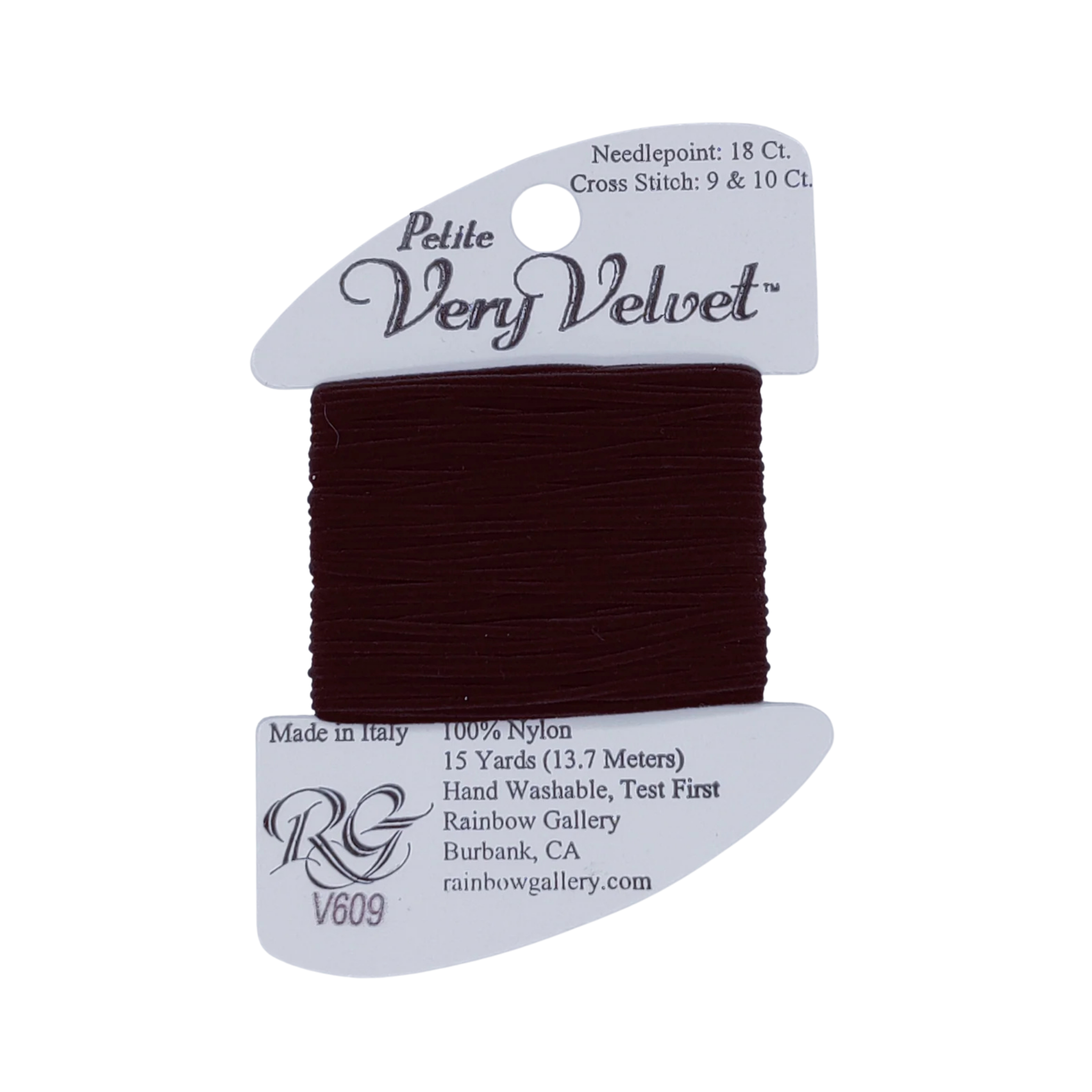 Petite Very Velvet V609 Midnight Brown