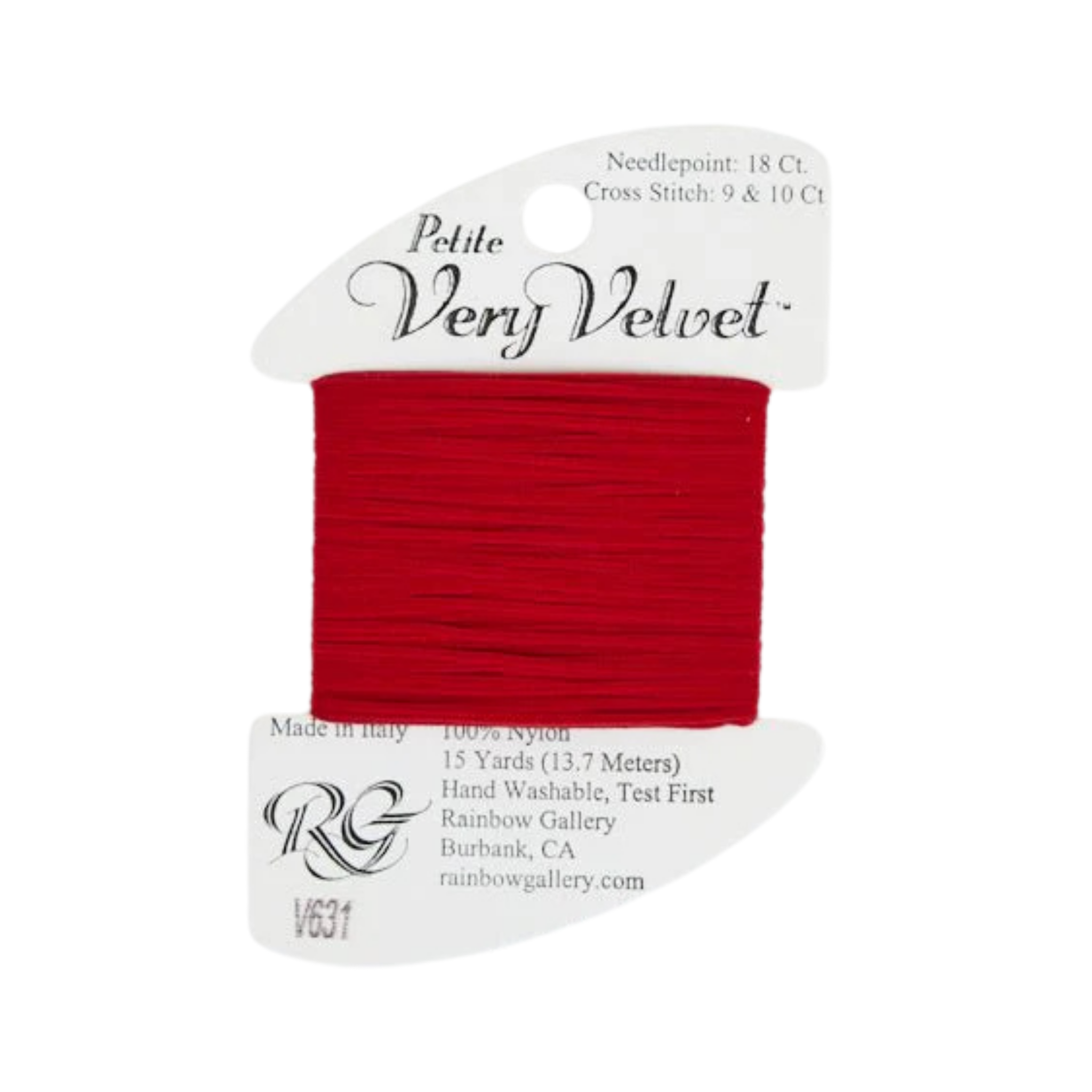Petite Very Velvet V631 Christmas Red