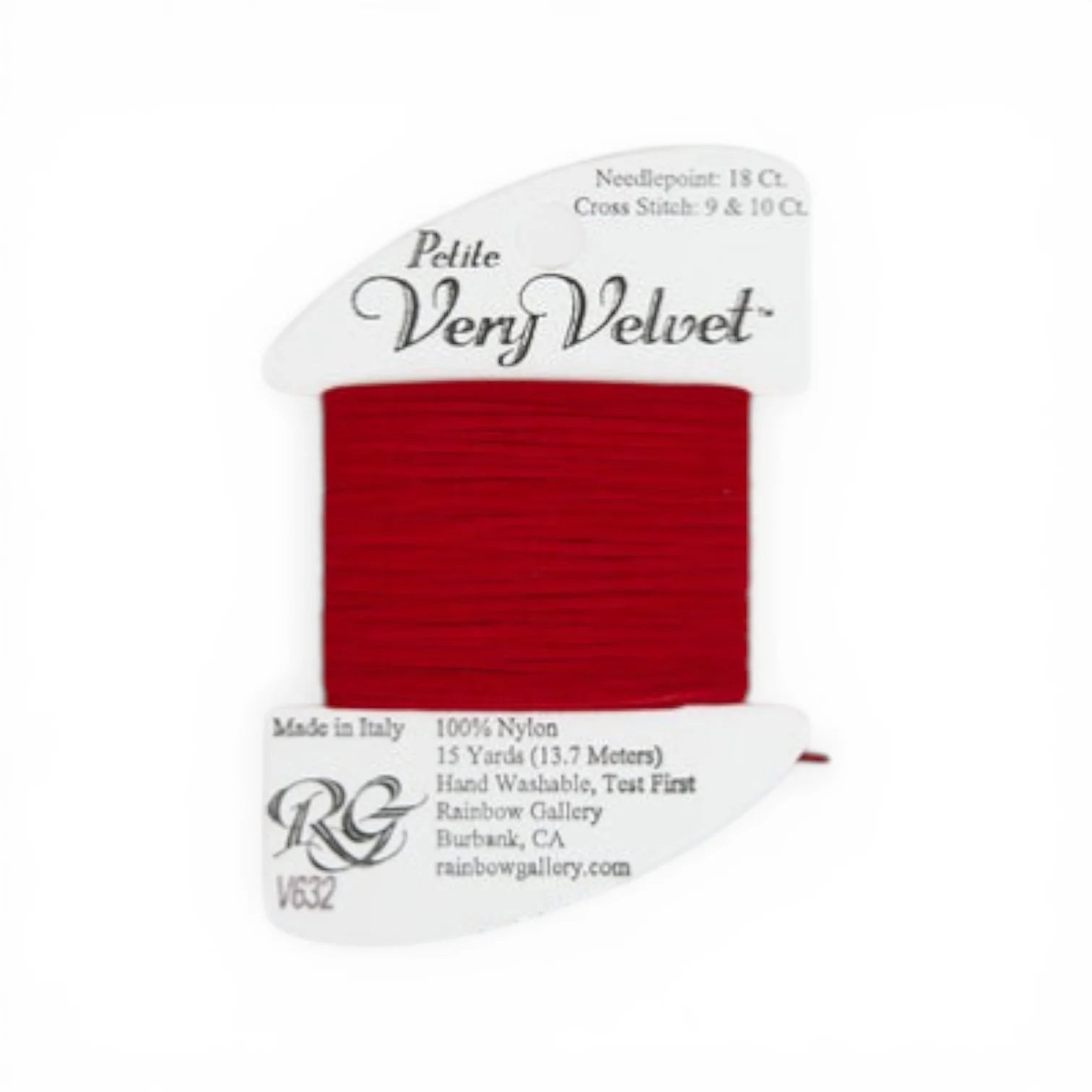 Petite Very Velvet V632 Brite Red