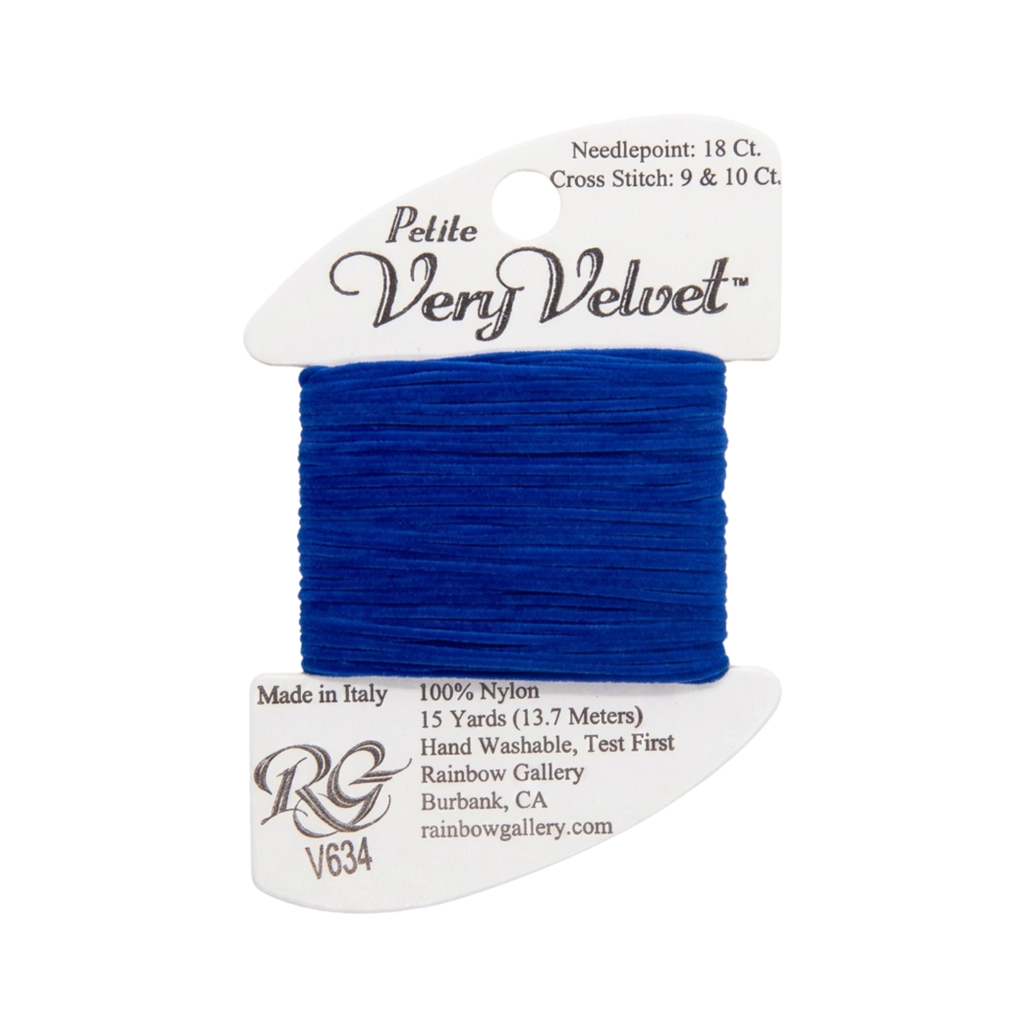 Petite Very Velvet V634 Brite Blue