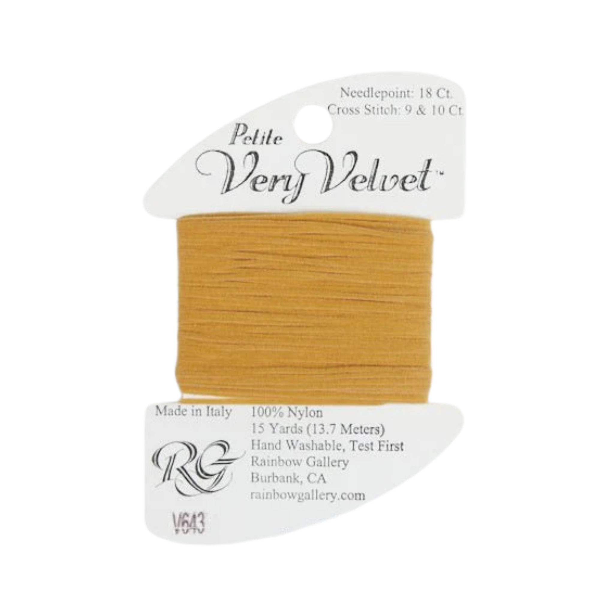 Petite Very Velvet V643 Pale Gold Brown