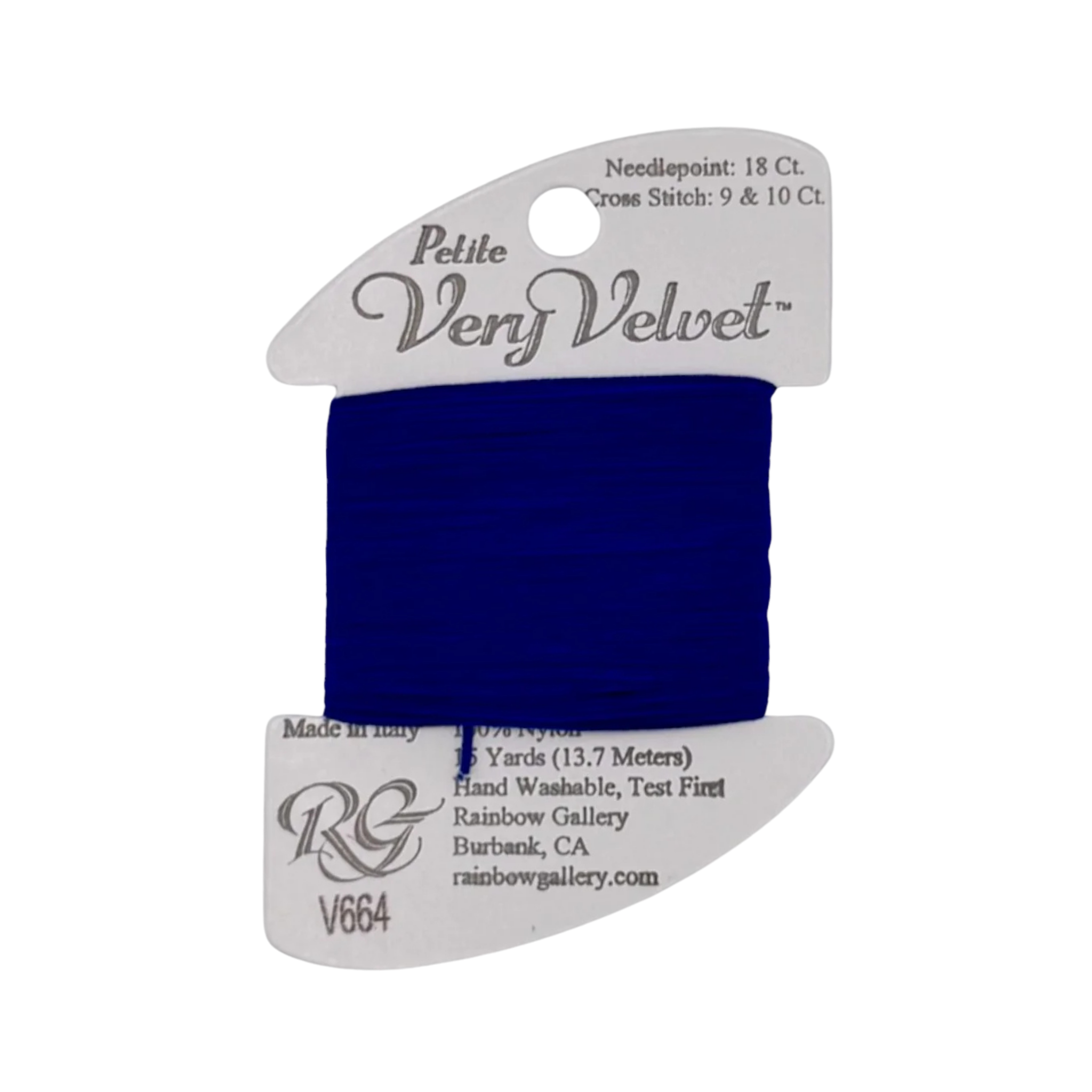Petite Very Velvet V664 Indigo Blue