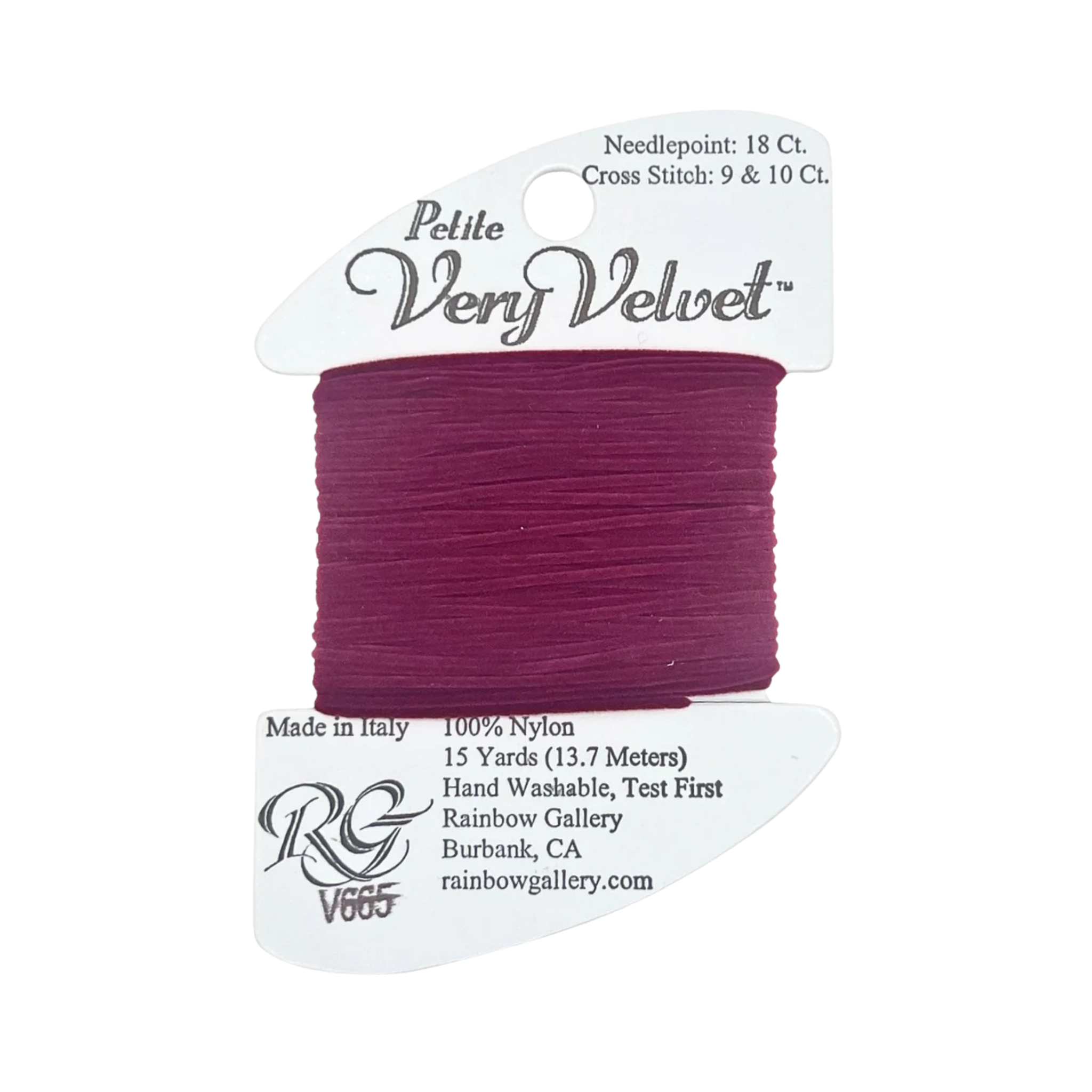 Petite Very Velvet V665 Dark Raspberry