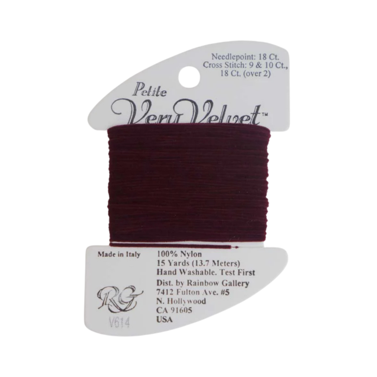 Petite Very Velvet V614 Garnet