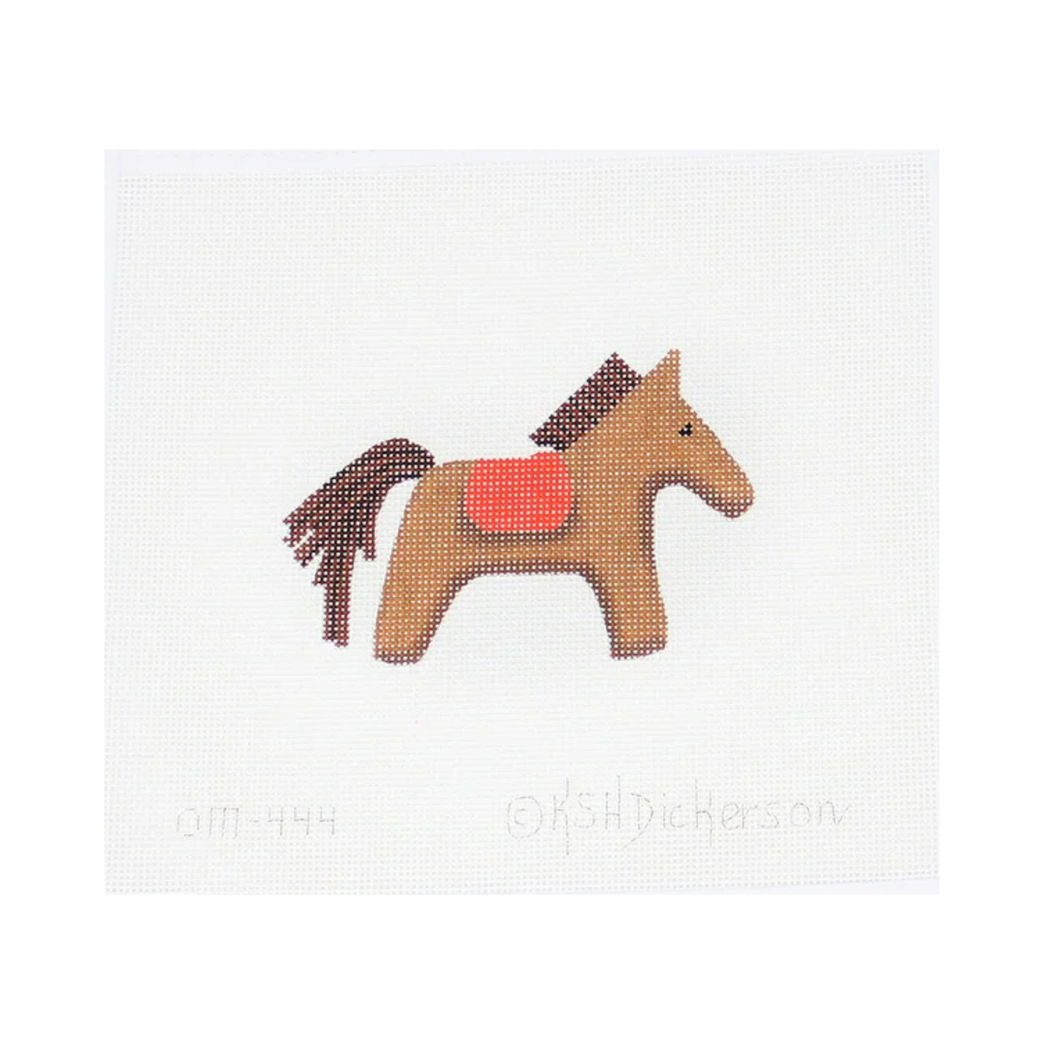 Brown and Red Pegasus Pony
