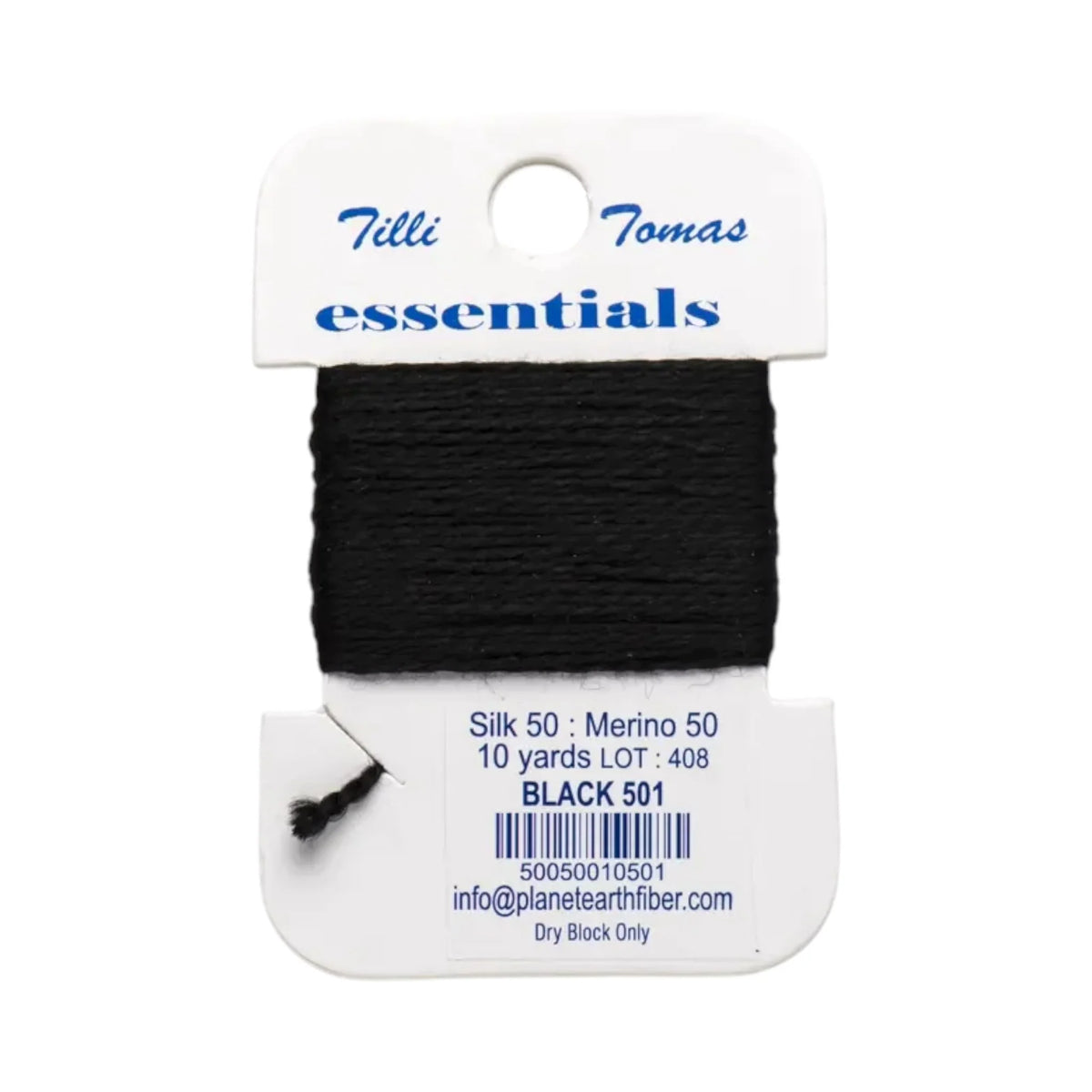 Essentials Card - 501 Black
