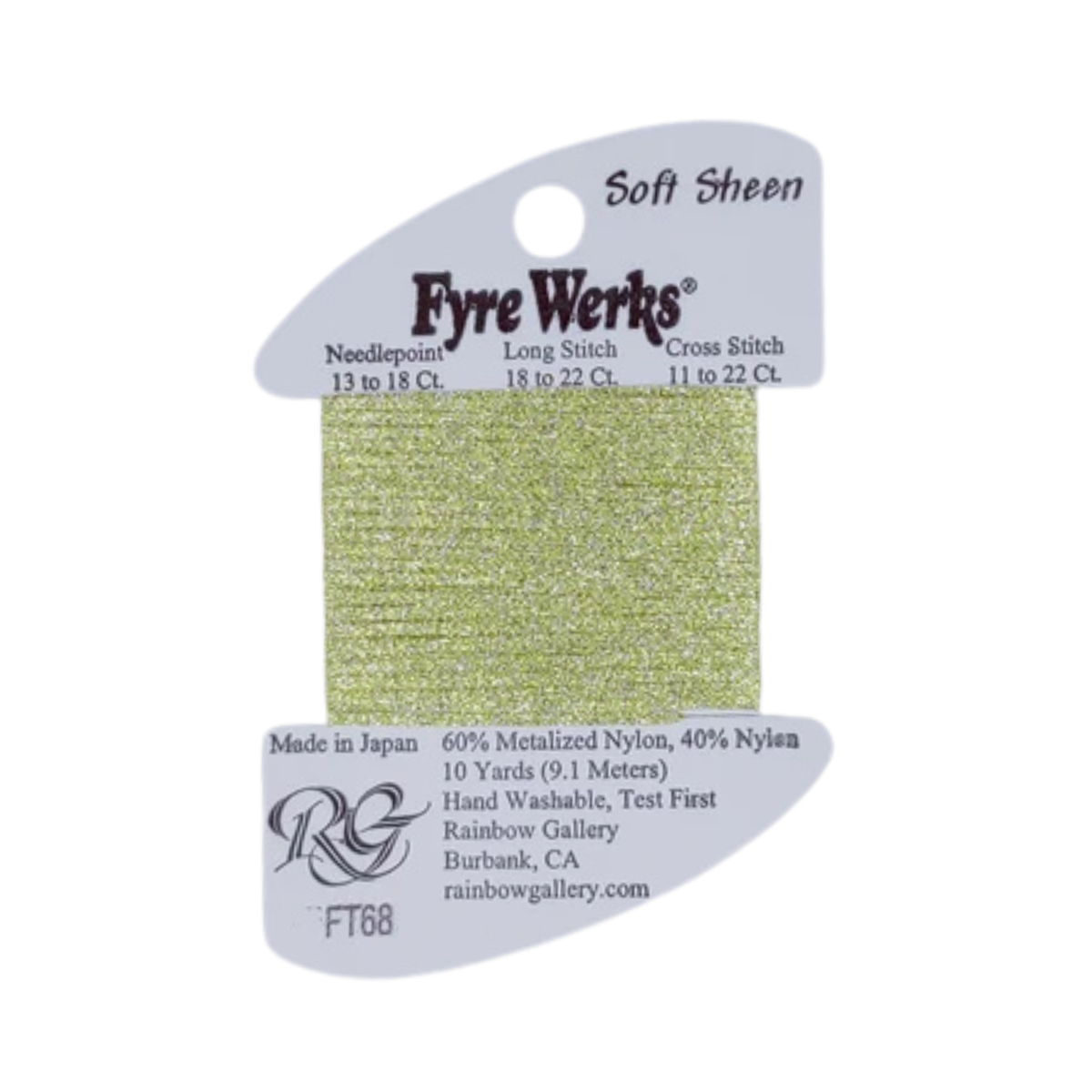 Fyre Werks FT68 Daiquiri Green