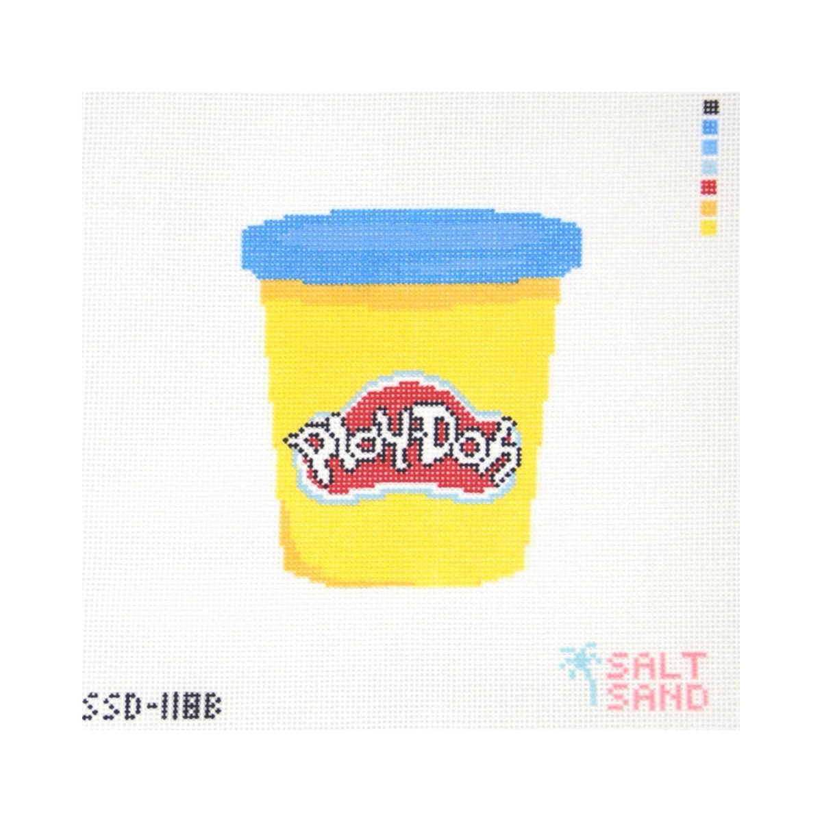 PlayDoh with Blue Lid