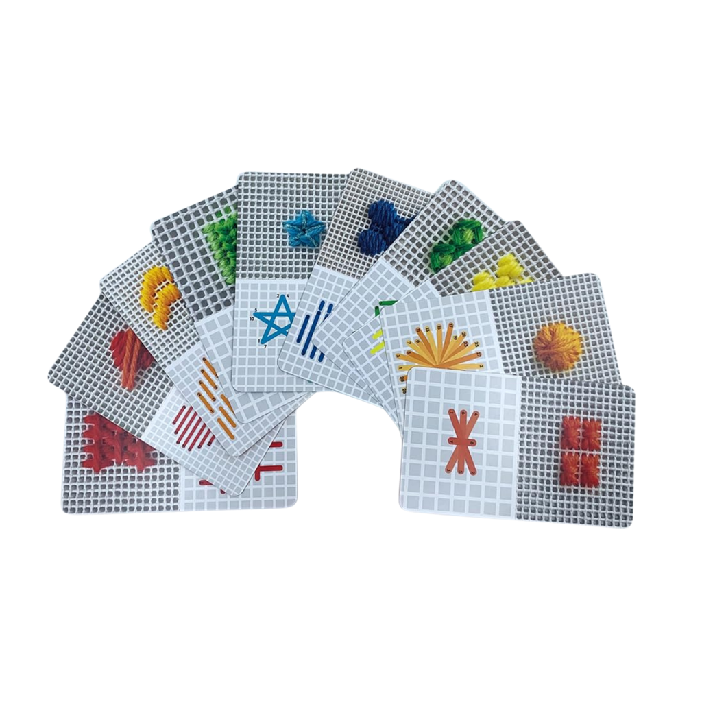 Next-Level Needlepoint Card Deck: 50 Innovative Stitches and Techniques