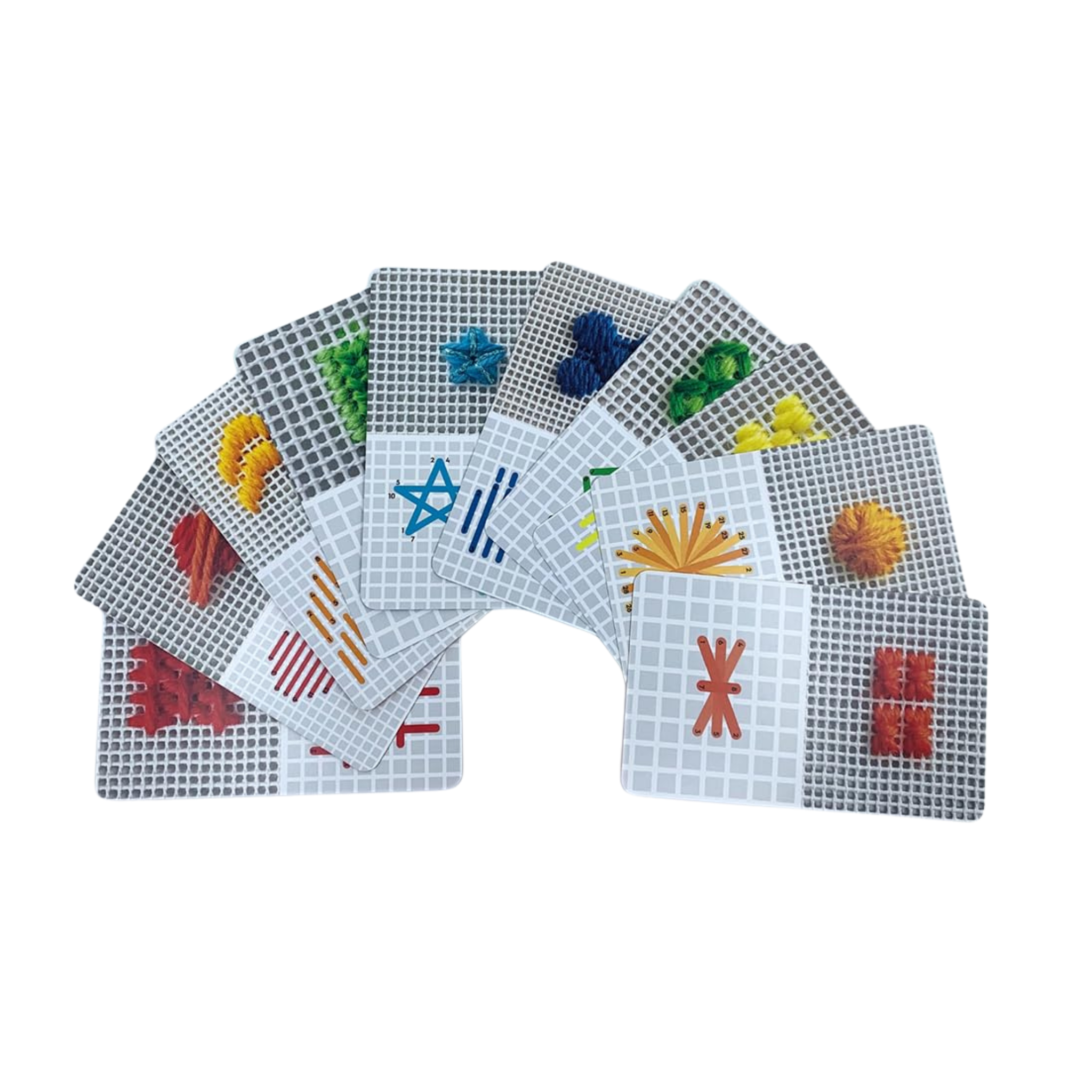 Next-Level Needlepoint Card Deck: 50 Innovative Stitches and Techniques