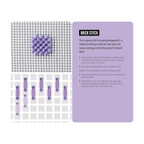 Needlepoint: A Modern Stitch Directory Card Deck