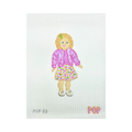 Kit Doll Needlepoint Canvas