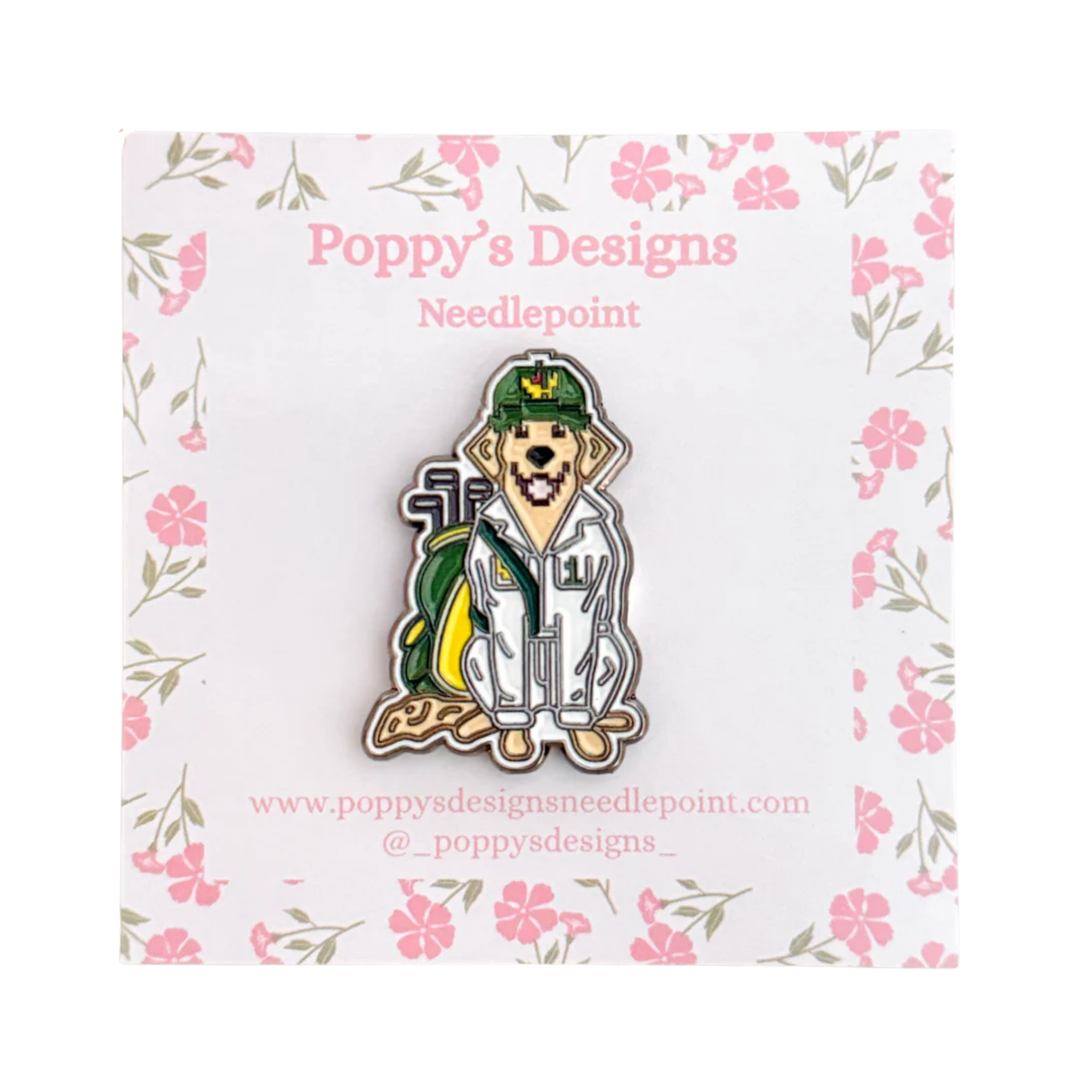 Golf Caddie Dog Needle Minder